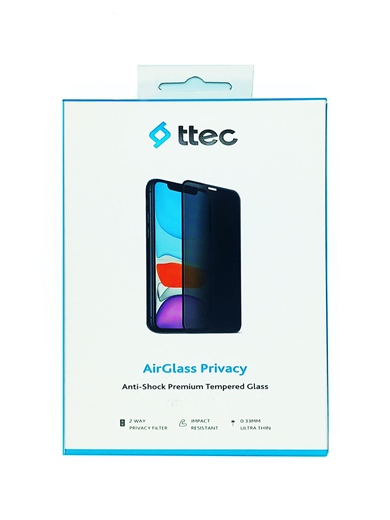 Ttec AirGlass F Cam Ekran Koruyucu İphone 8Plus Siyah