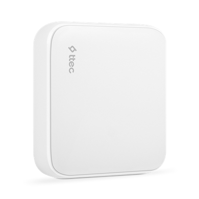 ttec SmartCharger QuattroGaN 65W PD Seyahat Hızlı Şarj Aleti USB-C + 3USB-A Beyaz