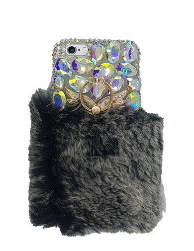 Tüylü Taşlı 6S Kılıf