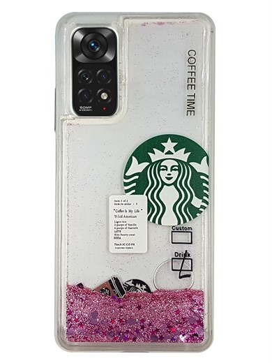 Xiaomi Redmi Note 11 4G Kılıf Starbuck Sulu Silikon