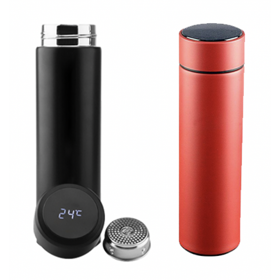 5551 Kırmızı Dereceli Termos