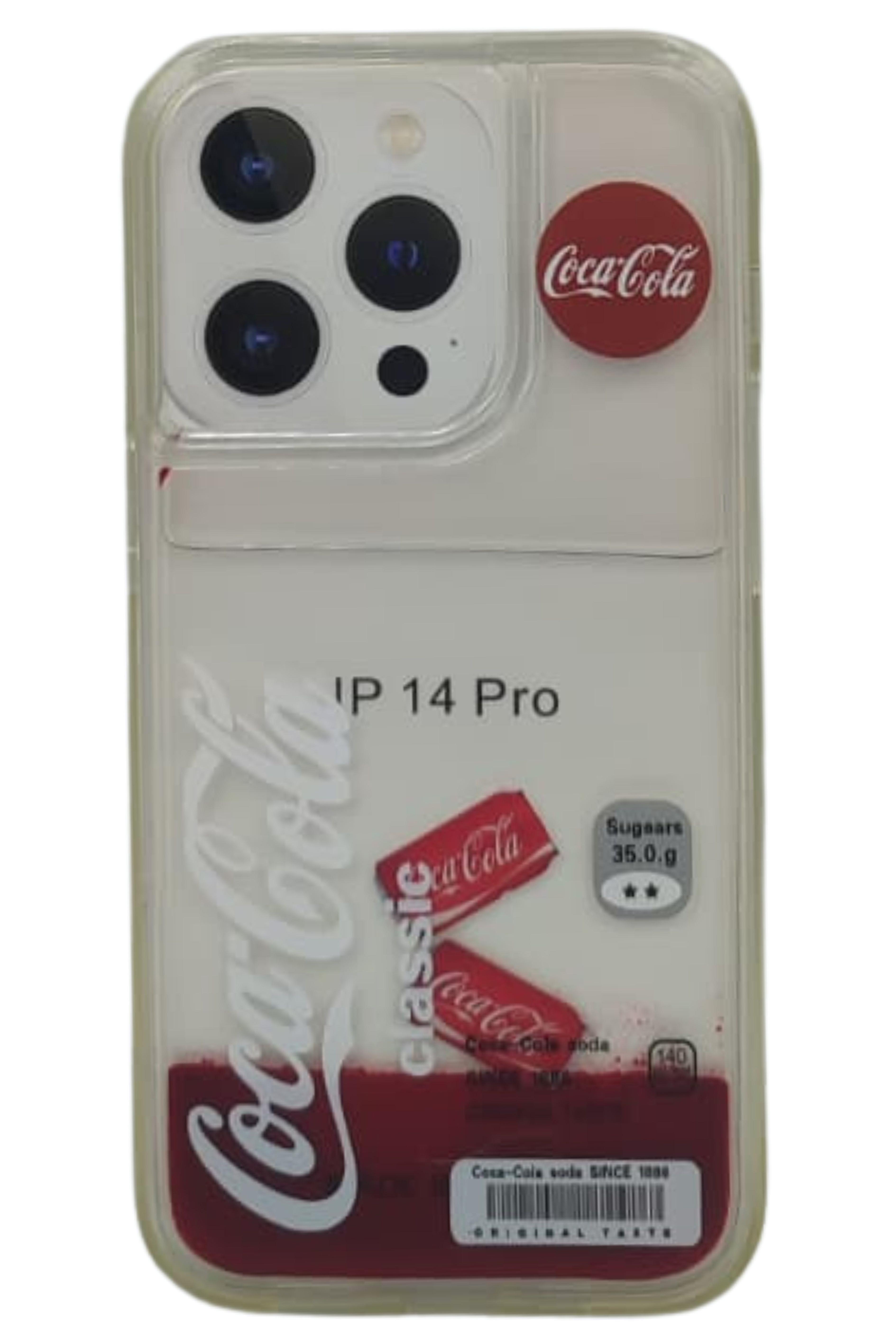 Apple 14 Pro Cola Water Sulu Kılıf