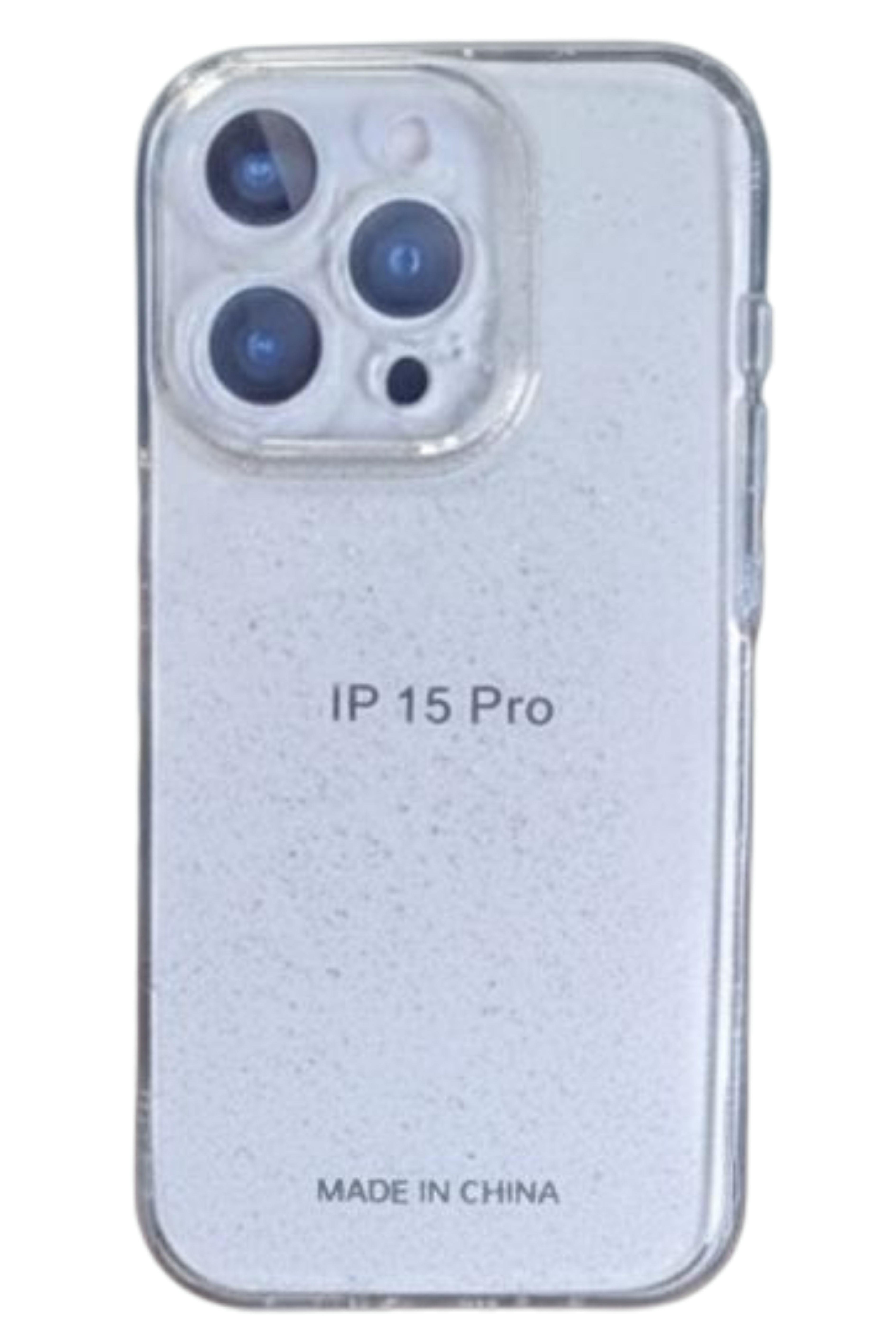 Apple 15 Pro Clear Jelibon Telefon Kılıfı