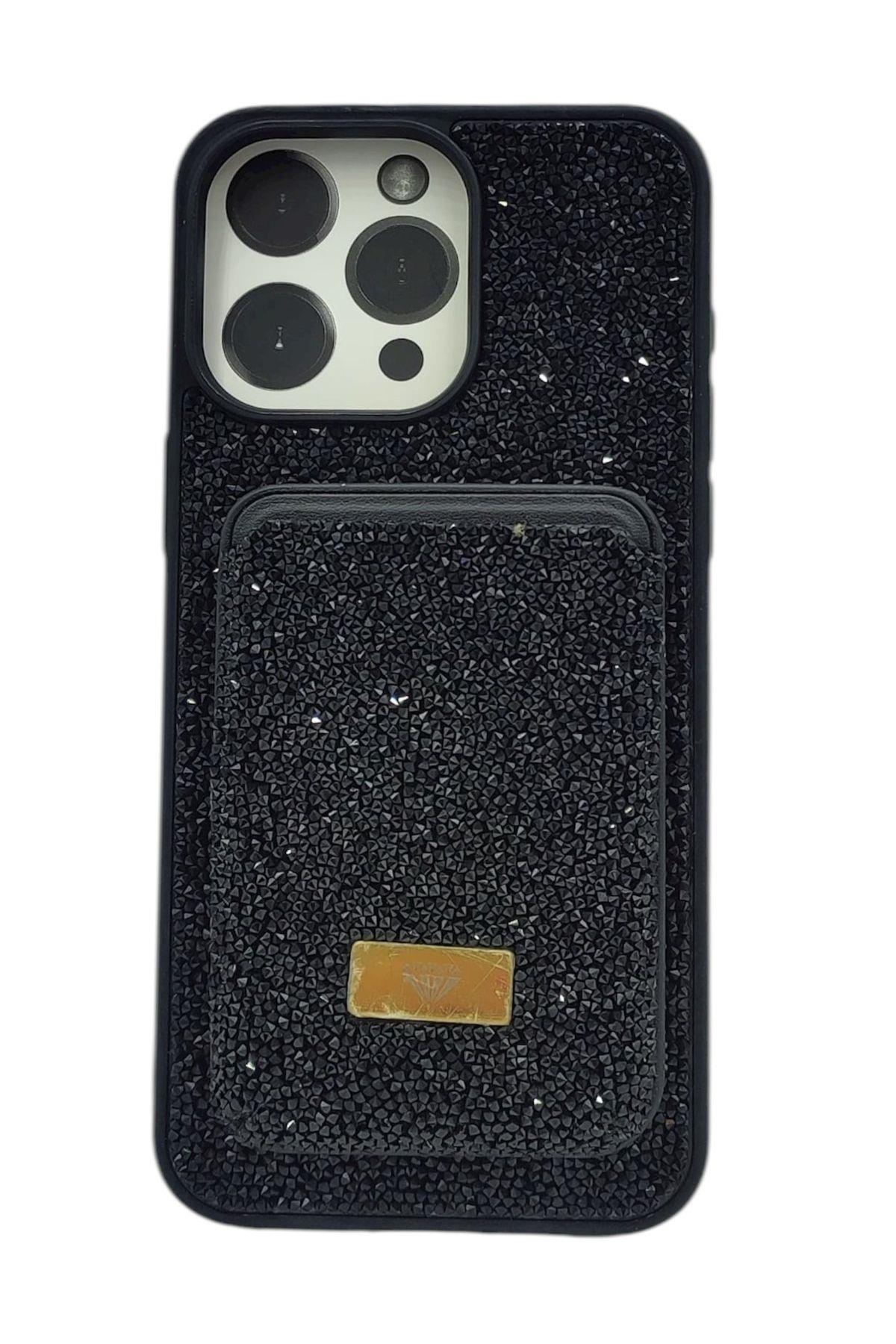 Dıamond Wıth MageSafe Kılıf iPhone 16 Pro Max Şefaf Kılıf