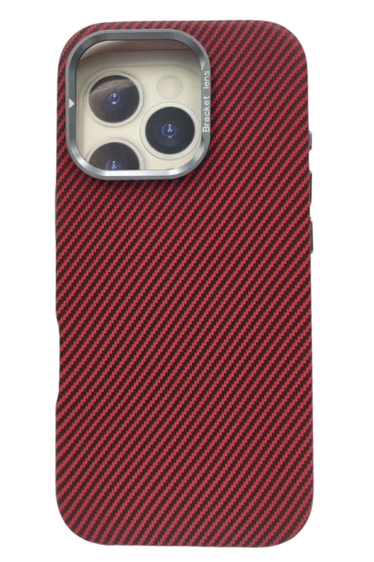 Fıber Leather iPhone 16 Pro Kılıf