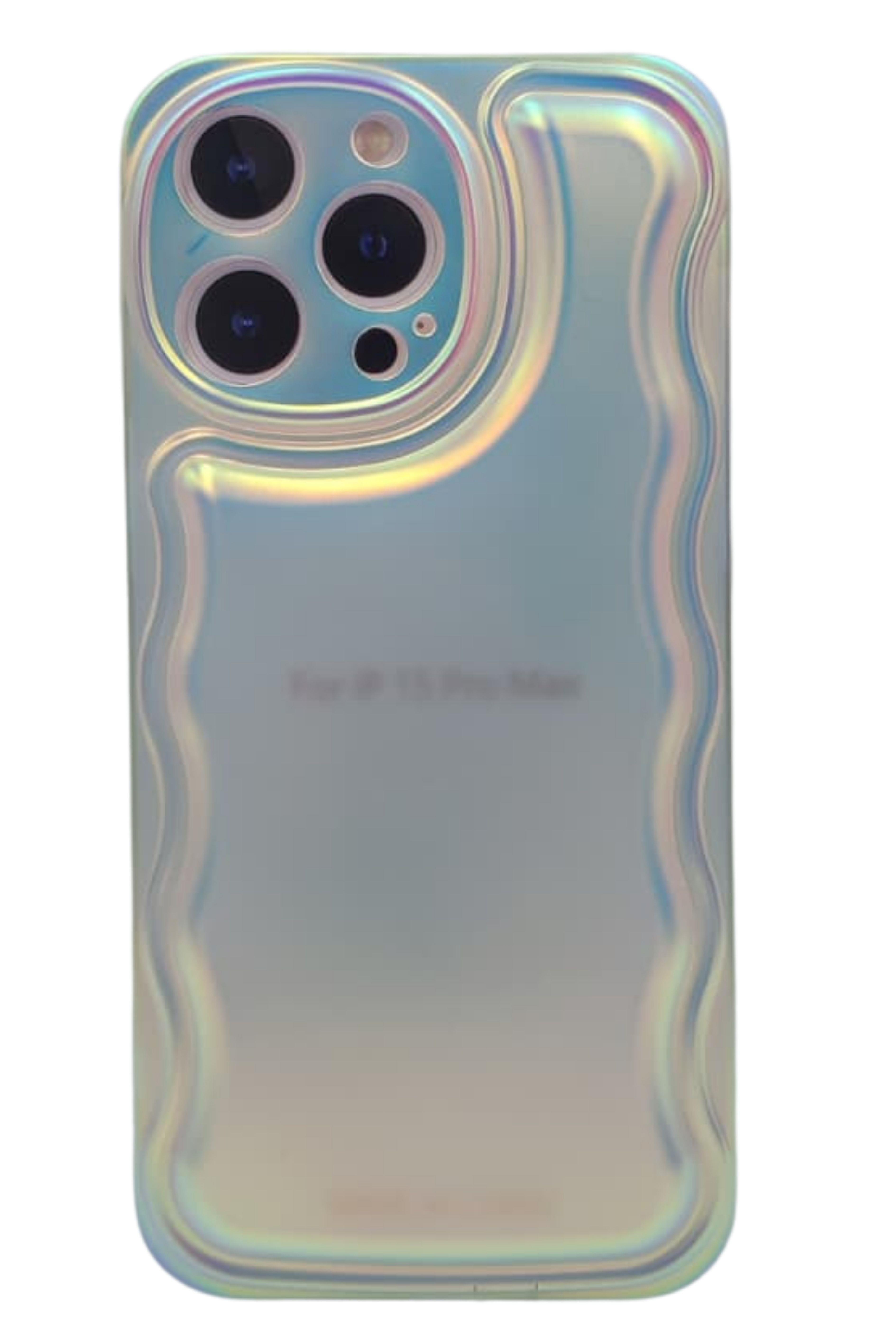 Hologramlı Puf Kılıf Apple 15 Pro Max