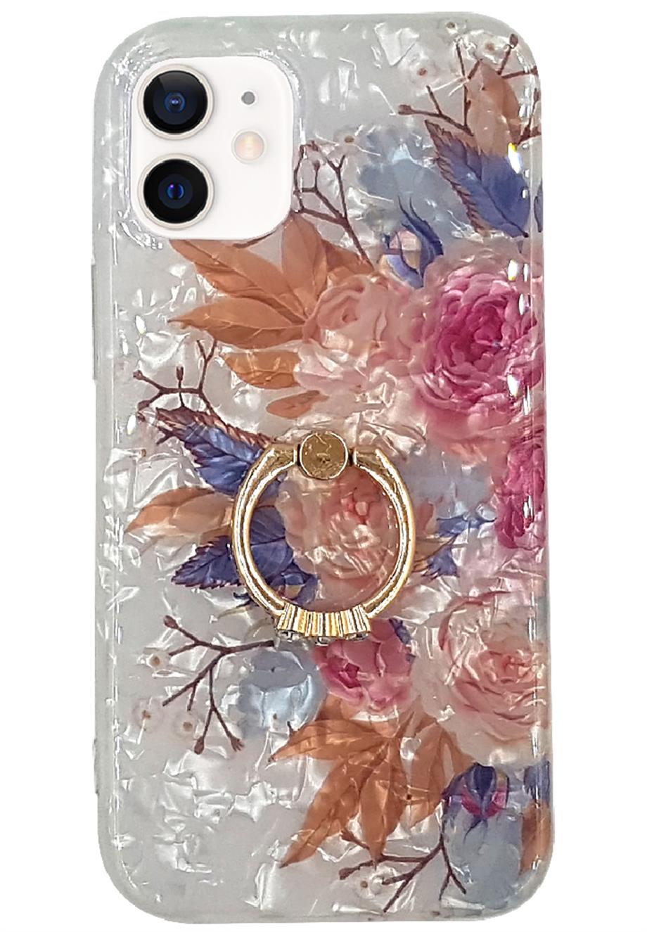 İphone 12 Mini Renkli Yüzüklü Kılıf