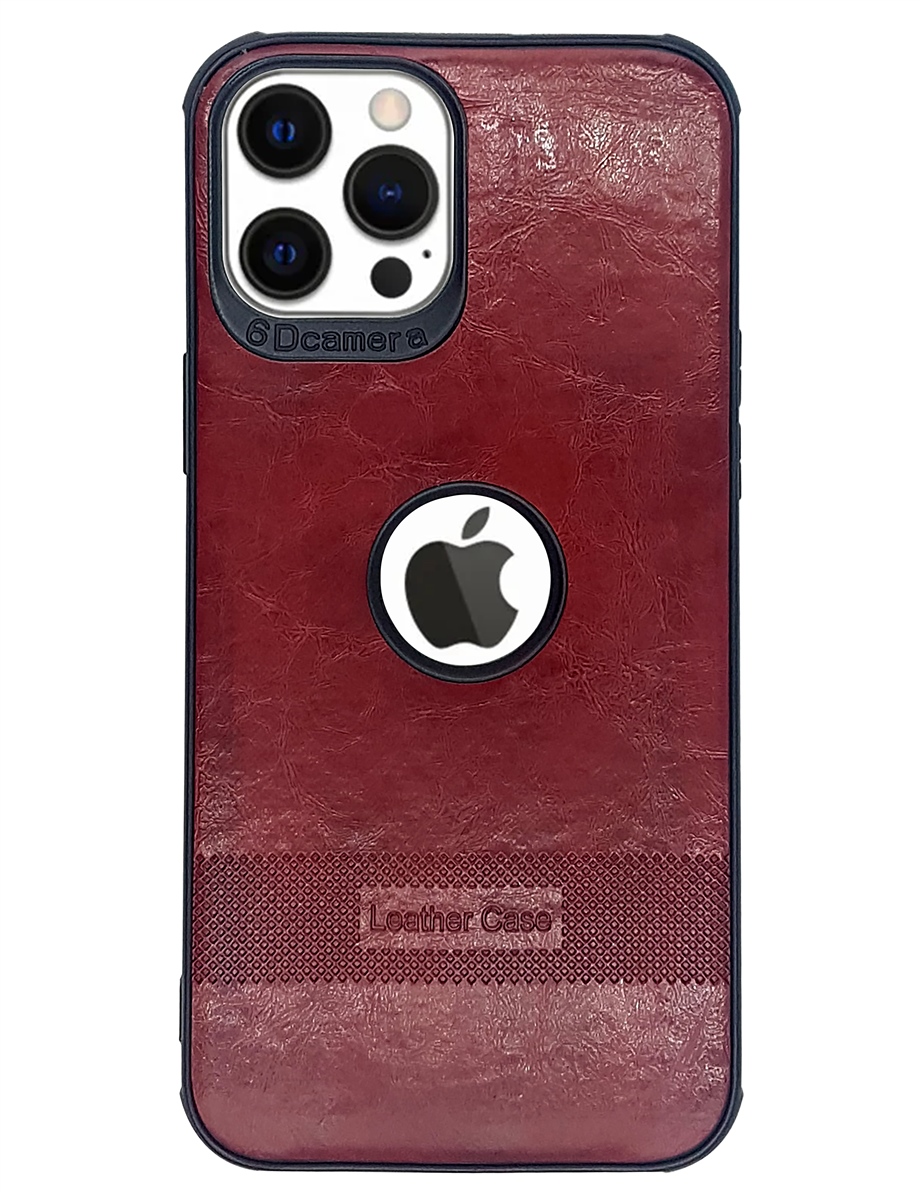 İphone 12 Pro Uyumlu Leather Kılıf