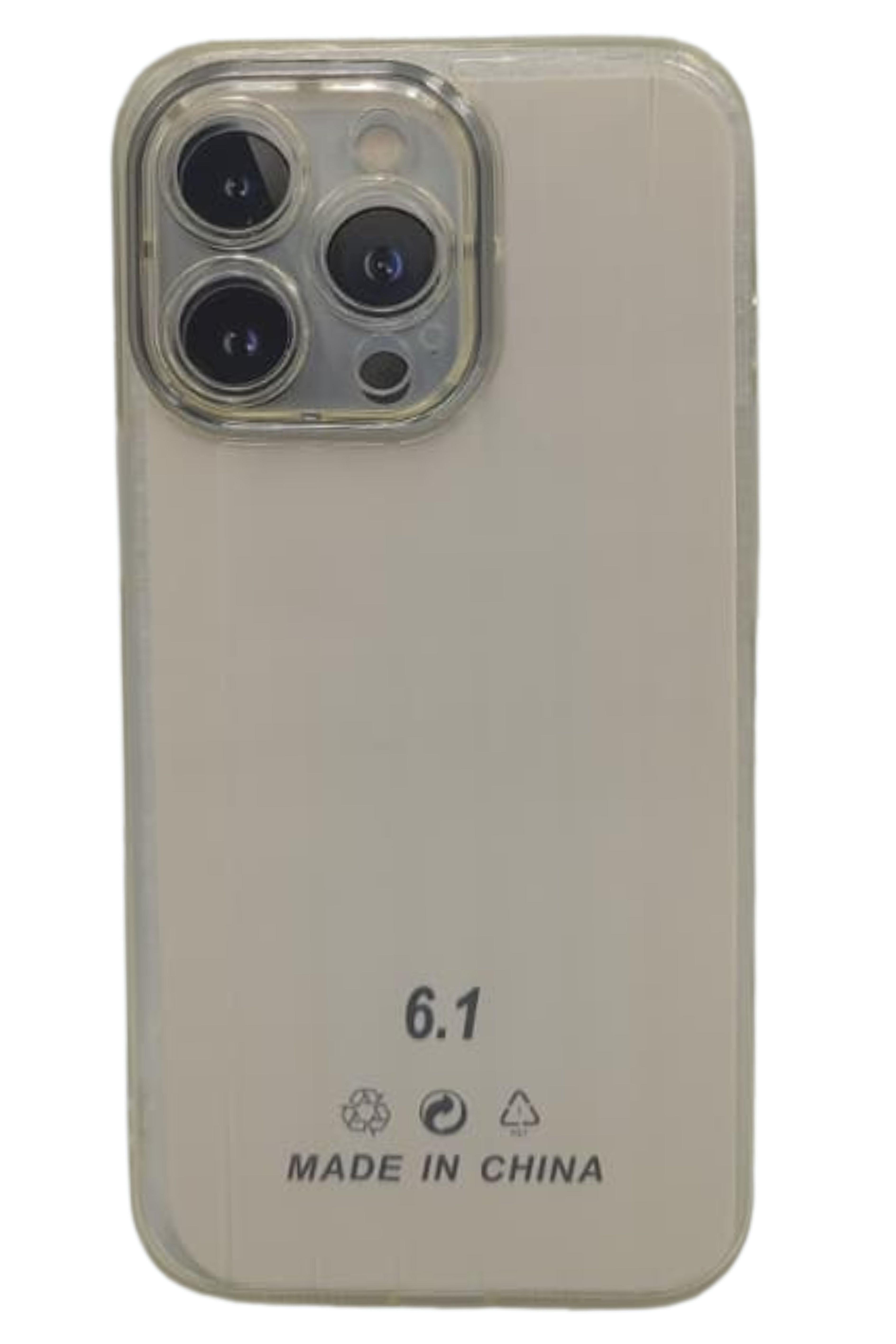 IPhone 13 Pro Live Şeffaf Renkli Kılıf
