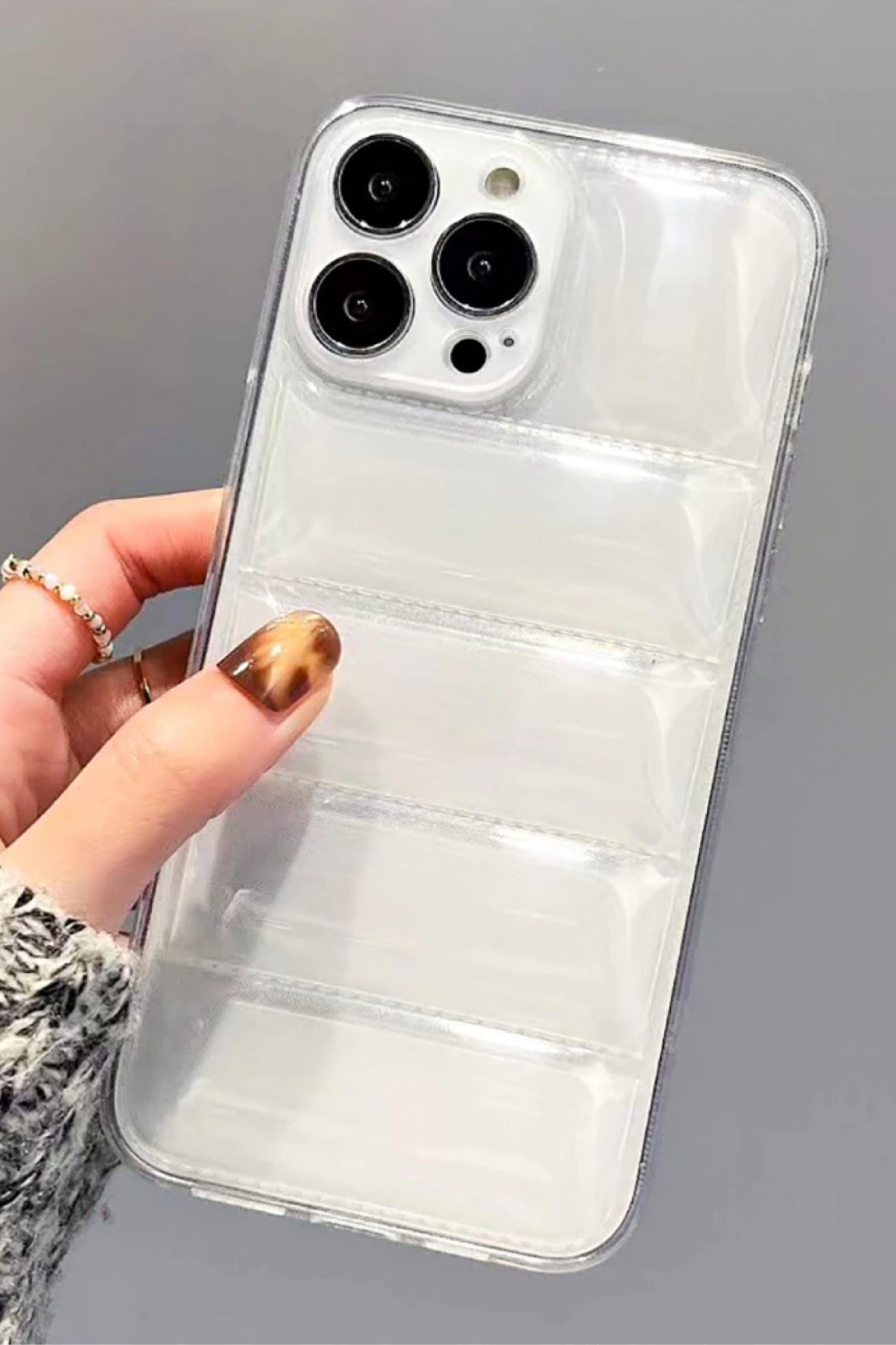 İphone 13 Pro Max Şefaf Puffer Telefon Kılıfı