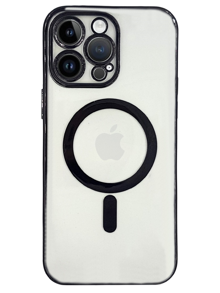 İphone 14 Pro Max Magsafe Lazer Kılıf - Siyah