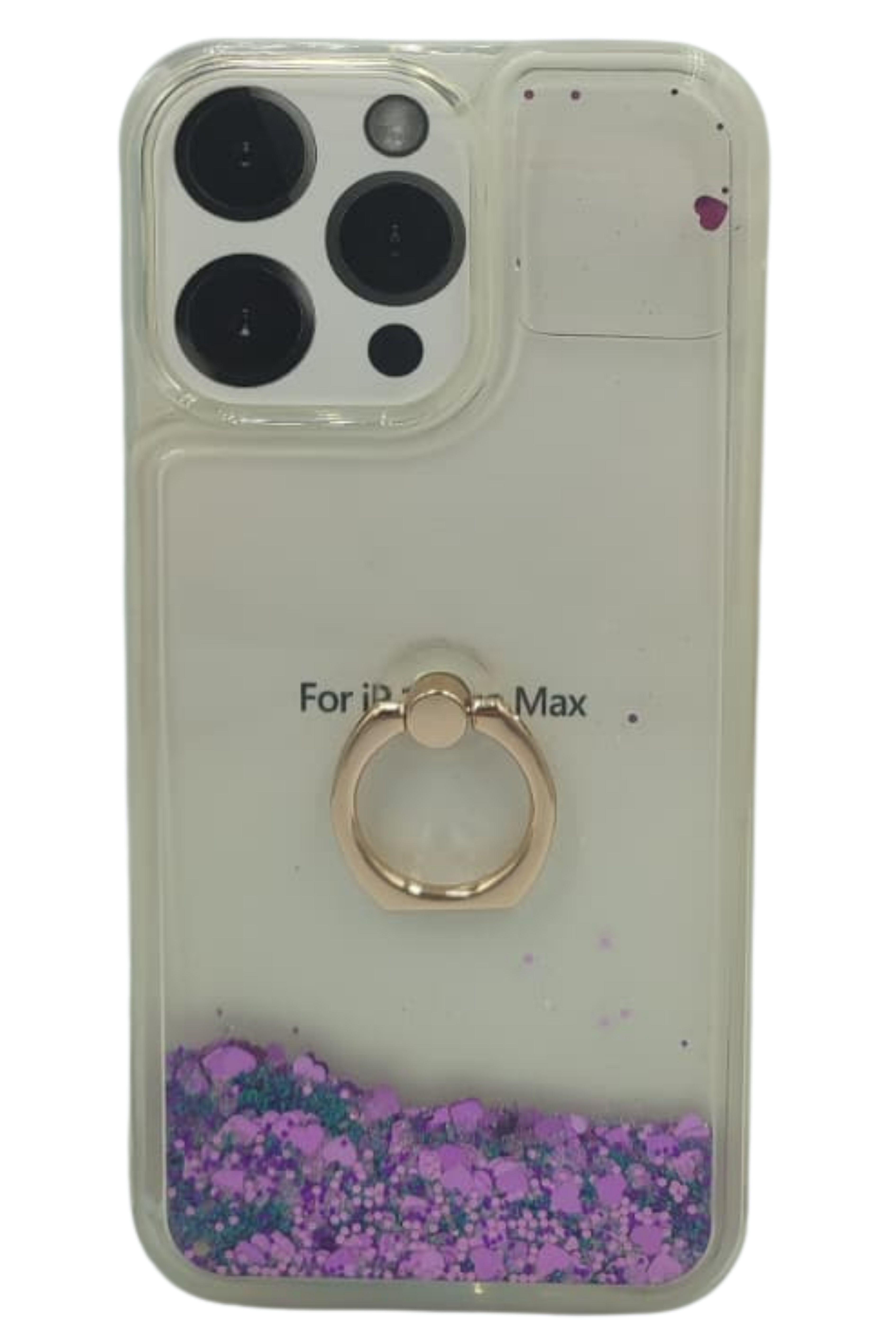 İphone 14 Pro Max Sulu Yüzüklü Kılıf