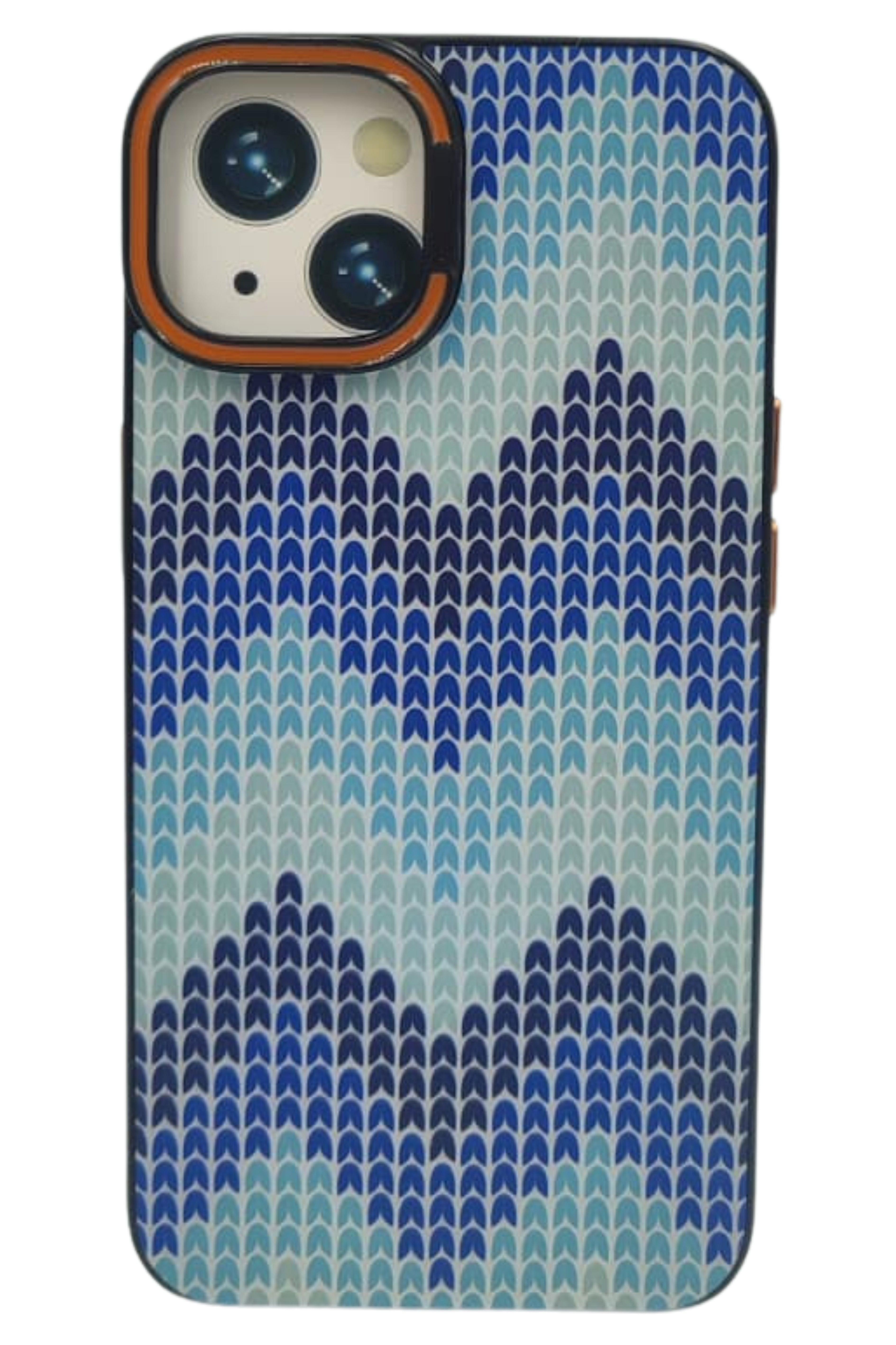 İphone 14 Zigzag Desenli Kılıf