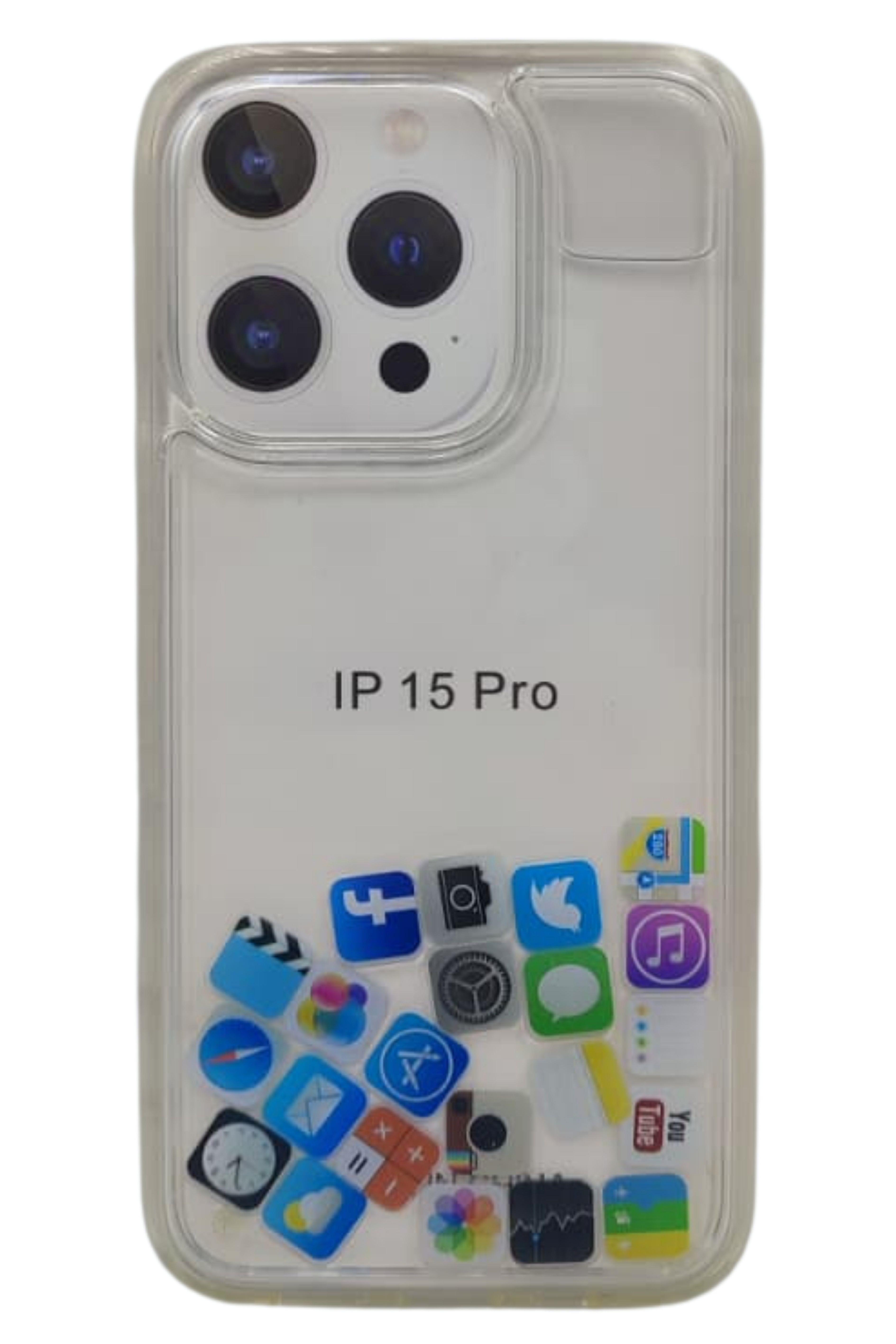 İphone 15 Pro İkon Sulu Kılıf