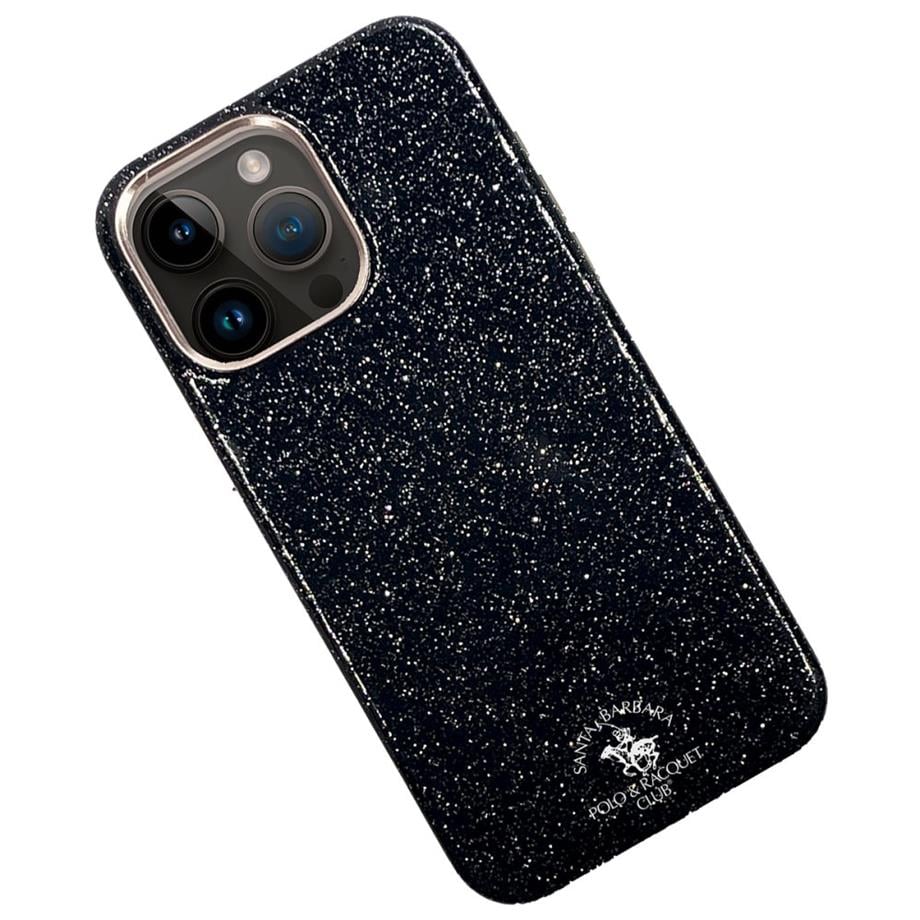 iPhone 15 Pro Max Aurora Simli Santa Barbara Clup Set Kılıf