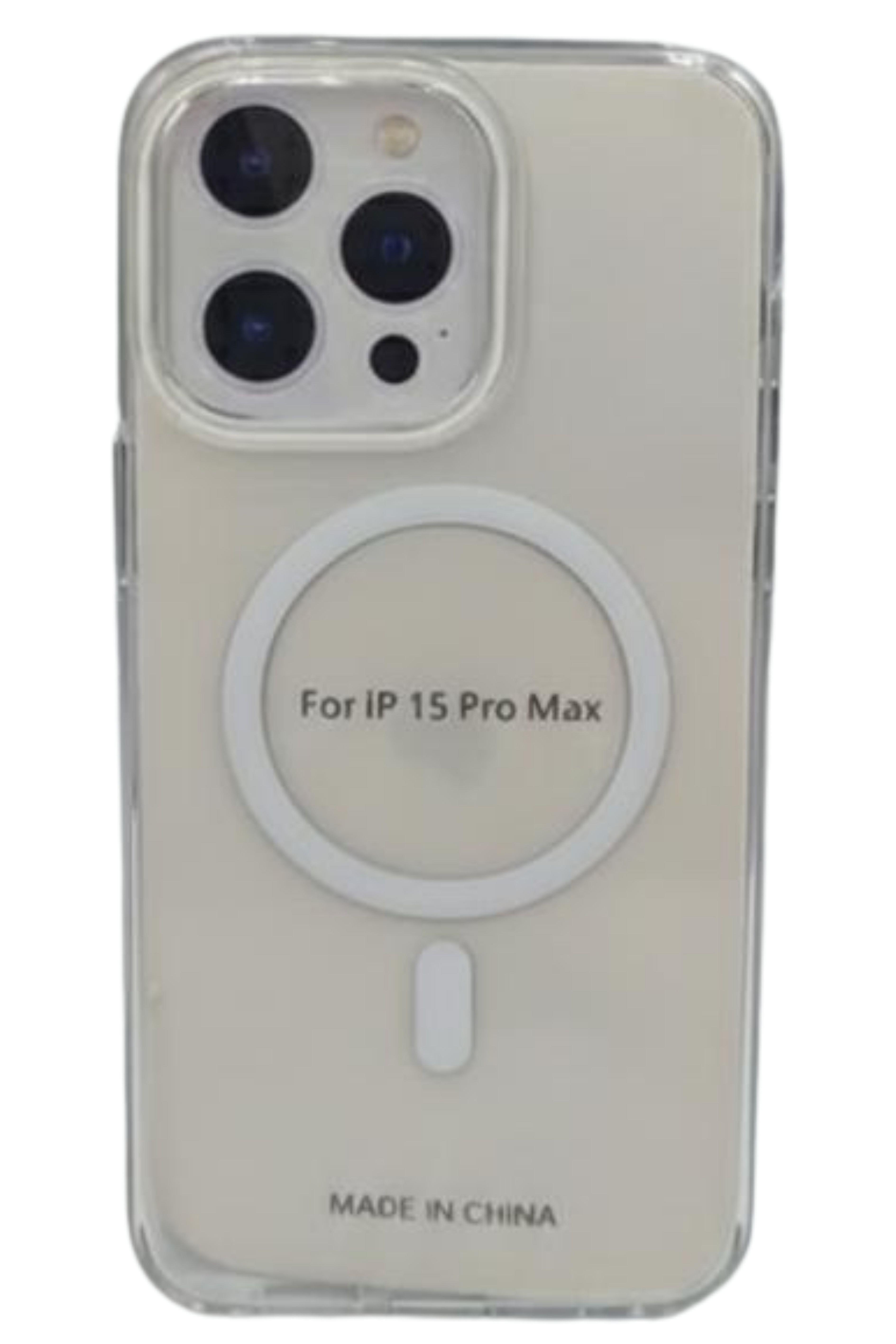İphone 15 Pro Max Magsafe Lüx Kılıf