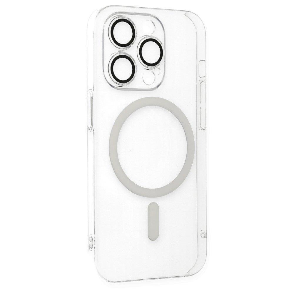 İphone 15 Pro  PS Lens Magsafe Clear Kılıf