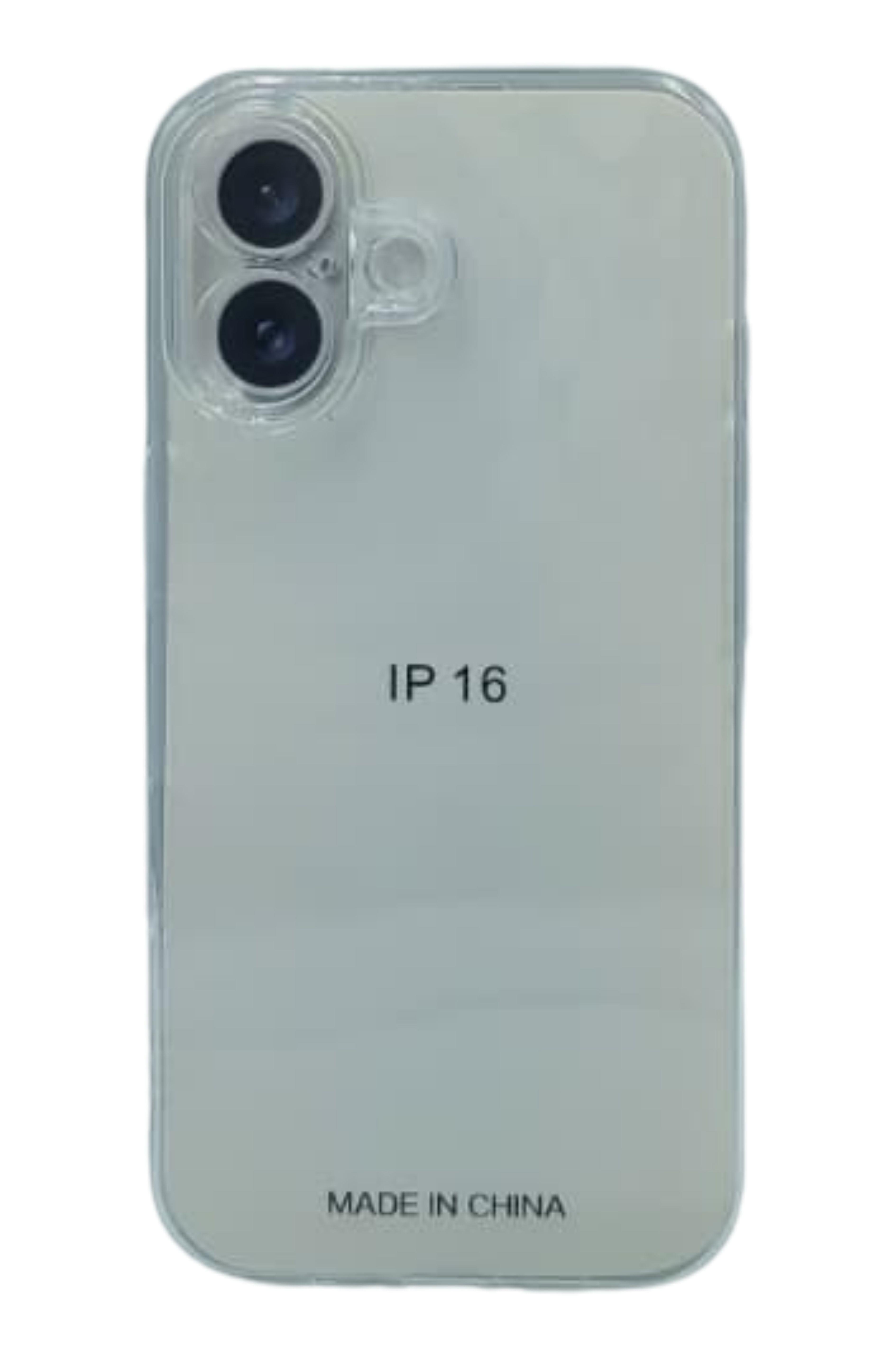 İphone 16 Şeffaf Kılıf