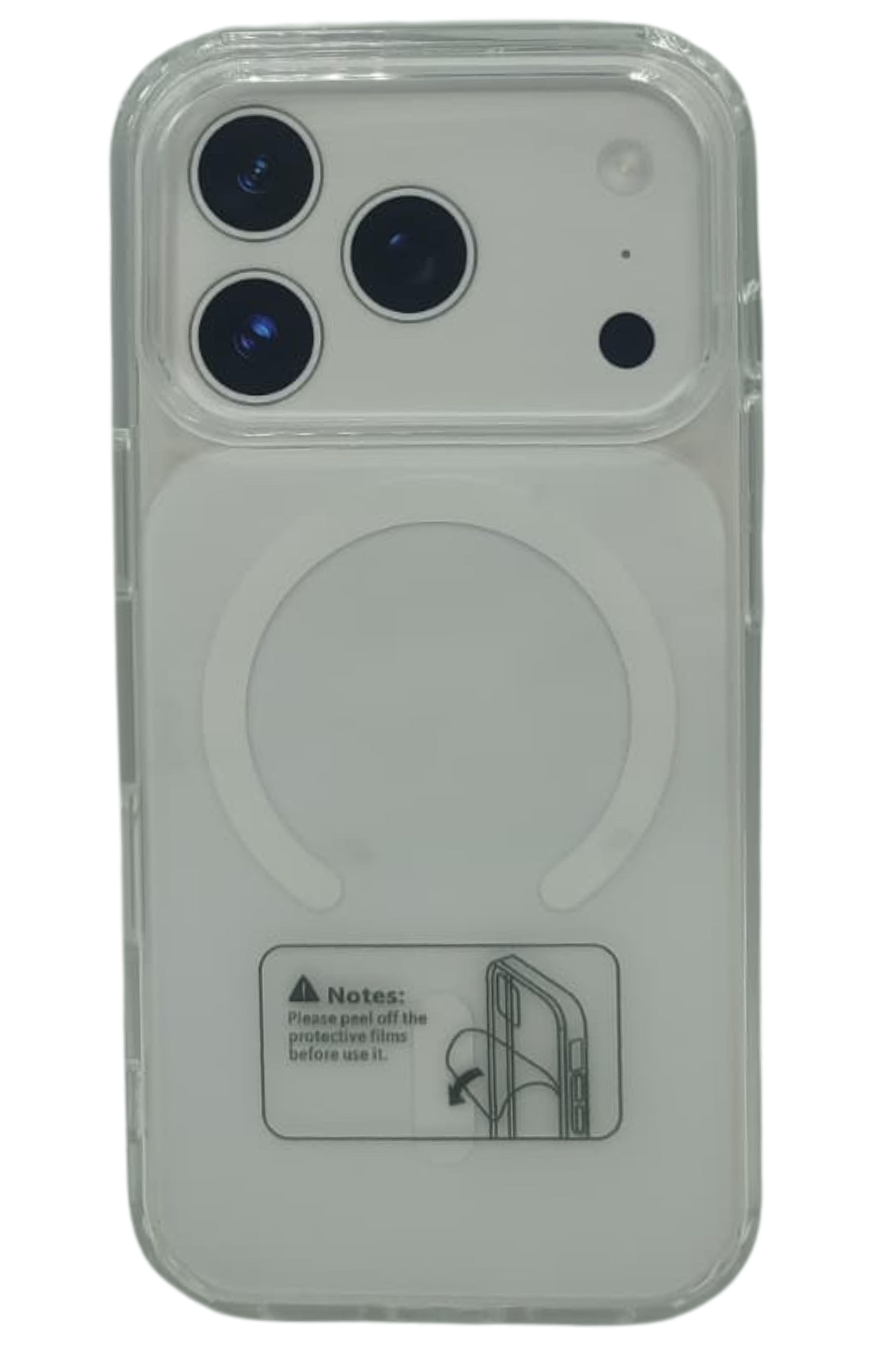 iPhone 17 Pro Parlak MagSafe Telefon Kılıfı