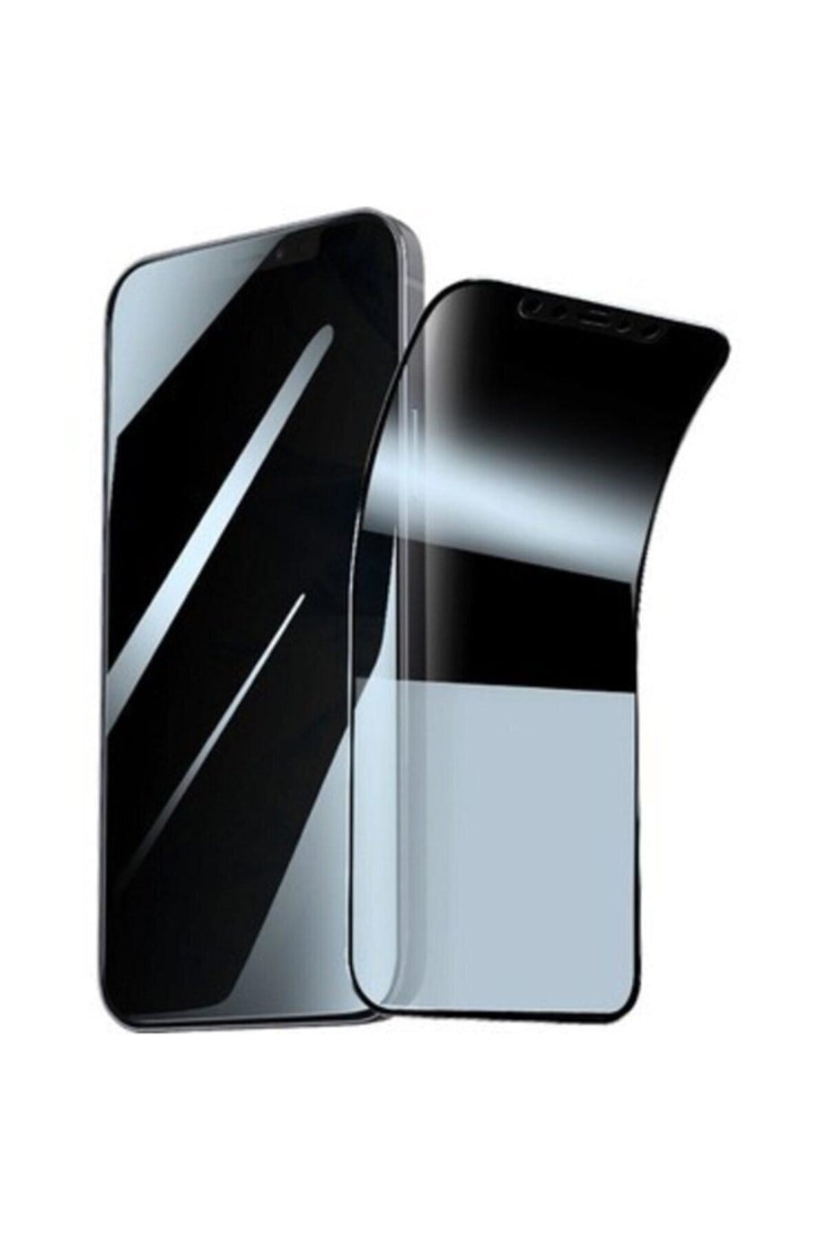 İphone 7 Plus Black Mat Ceramik Privacy Ekran Koruyucu