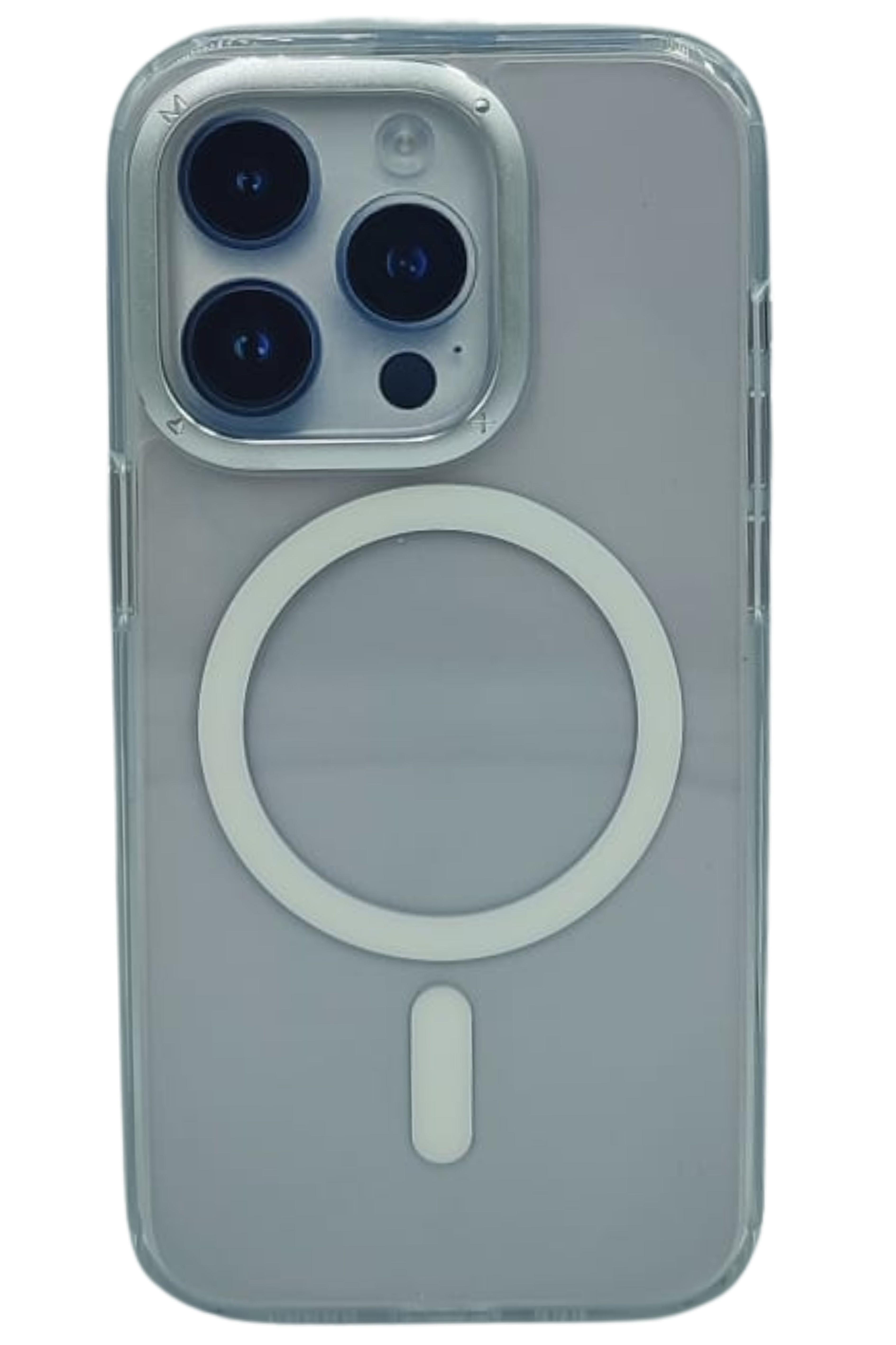 MOMAX IPHONE 15 PRO PLAY CLEAR MAGSAFE KILIF TRANSPARENT