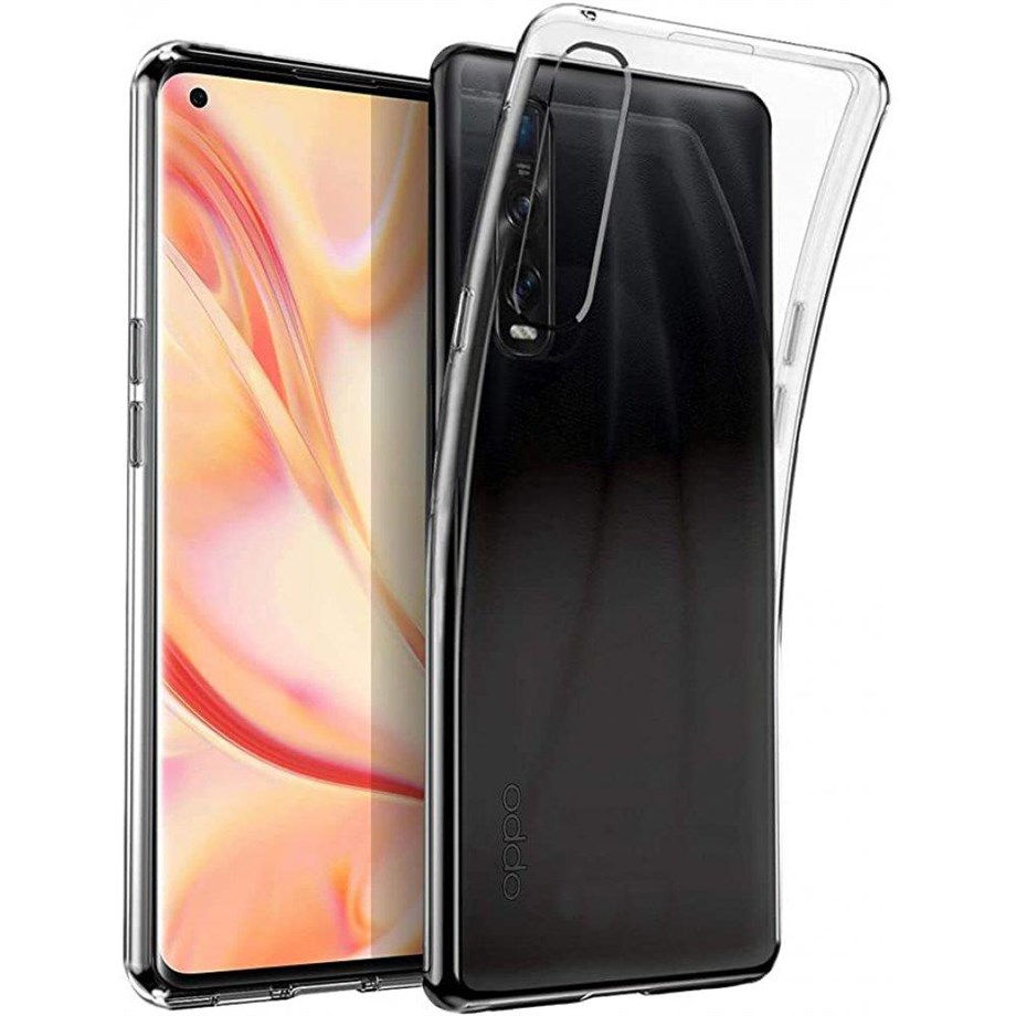 Oppo Find X2 Şeffaf Kılıf