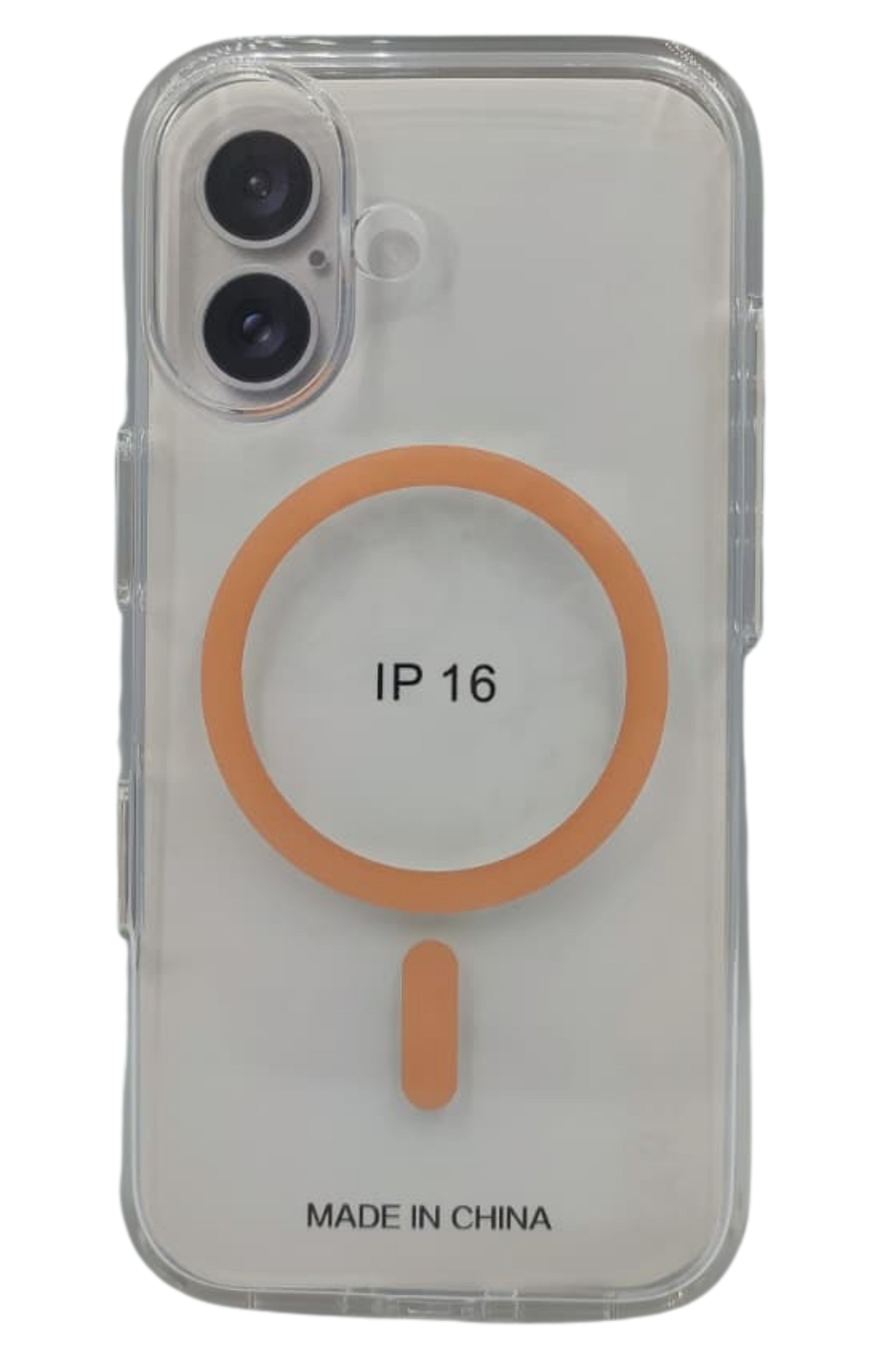 PanzerGlass Care by iPhone 16, Flagship Urban Combat MagSafe Turuncu Kılıf