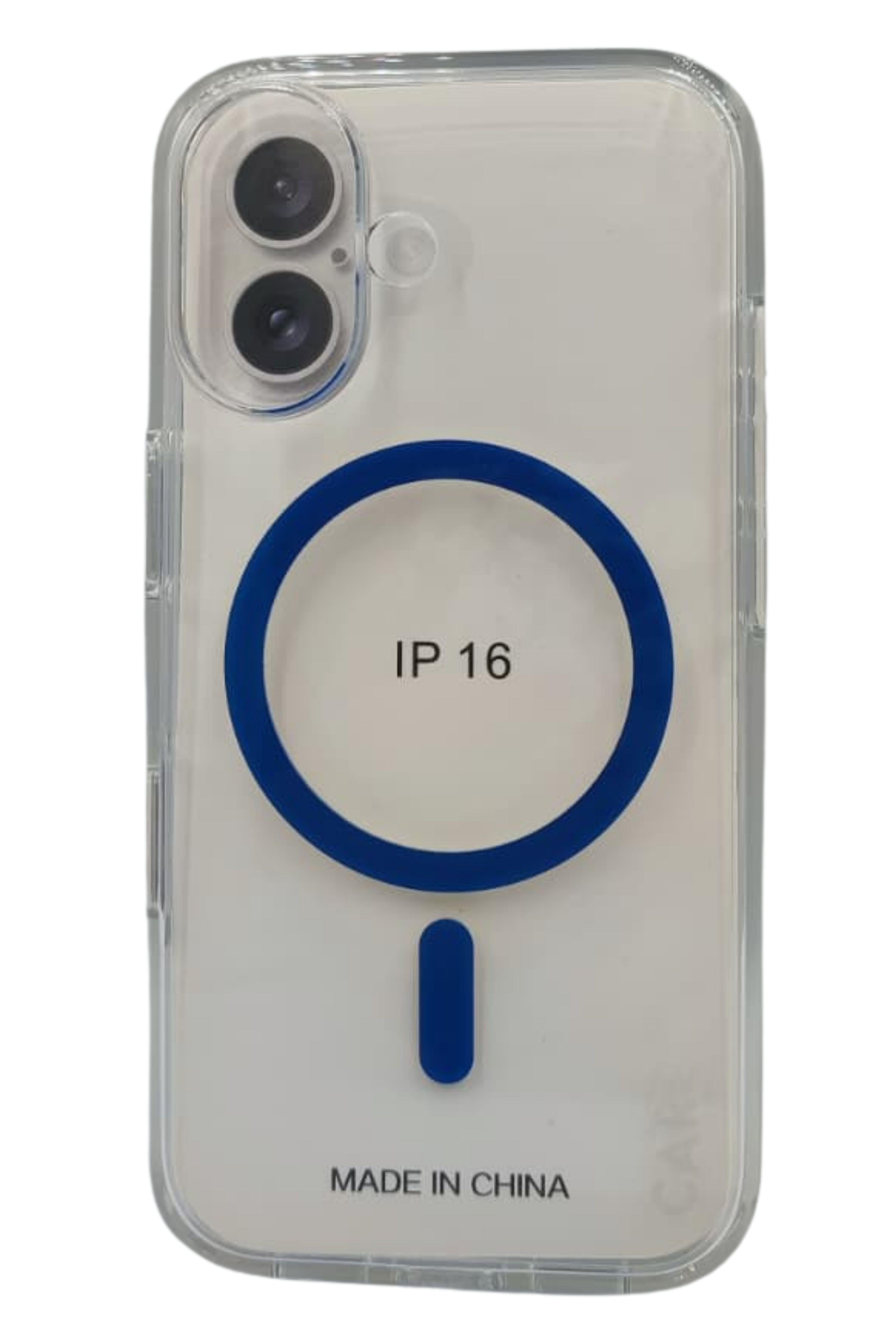 PanzerGlass Care by iPhone 16, Flagship Urban Combat MagSafe Mavi Kılıf