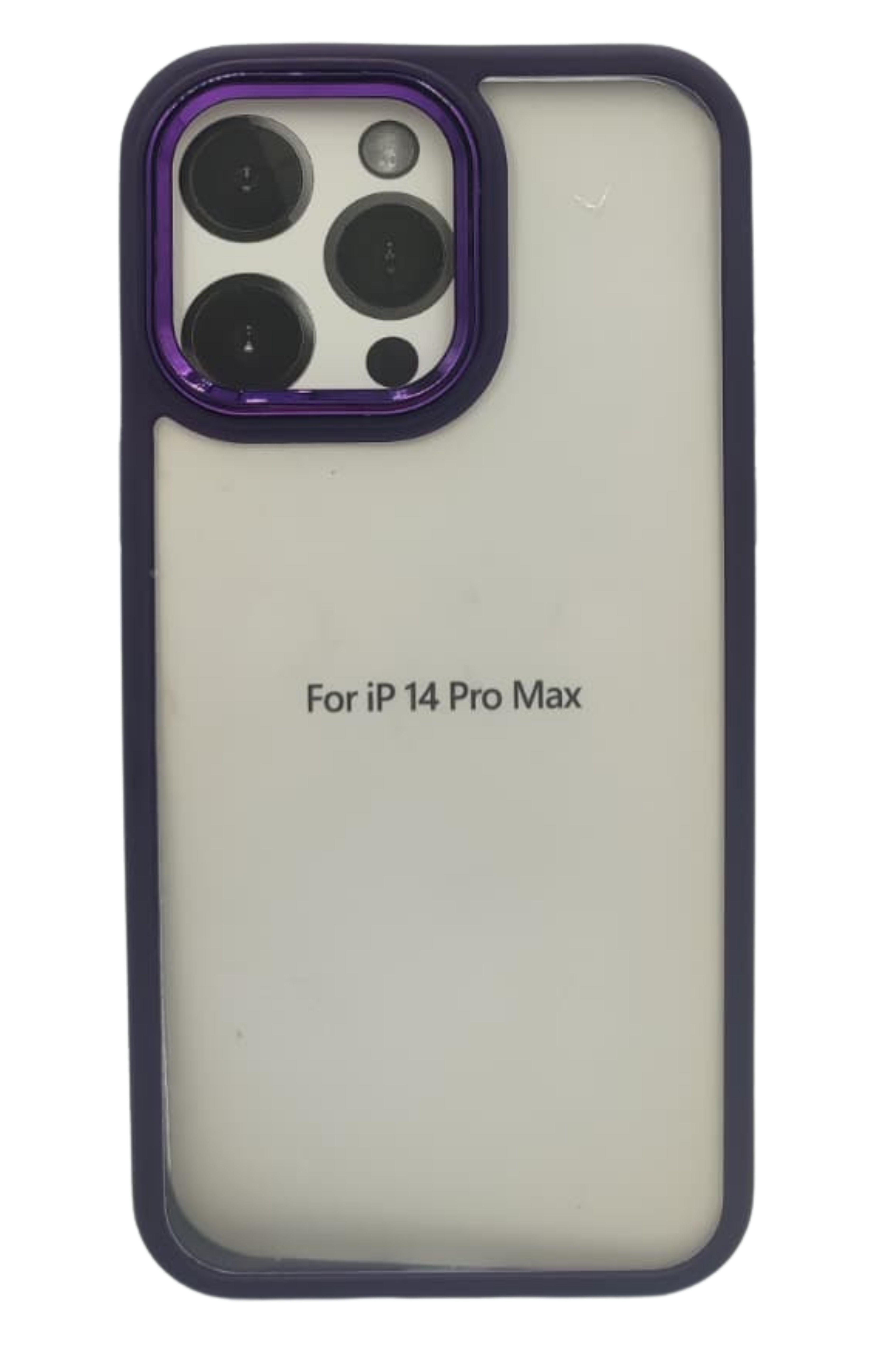 Renkli Şefaf Apple 14 Pro Max Telefon Kılıfı