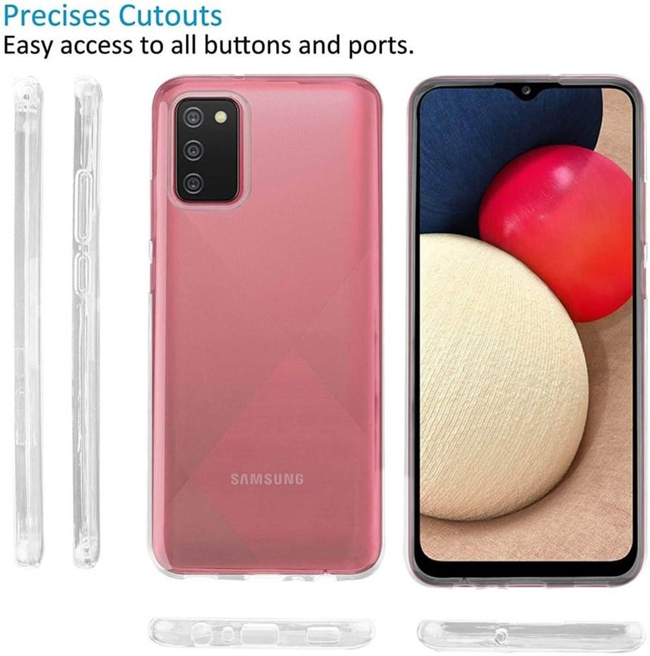 Samsung A02S Şeffaf Kılıf
