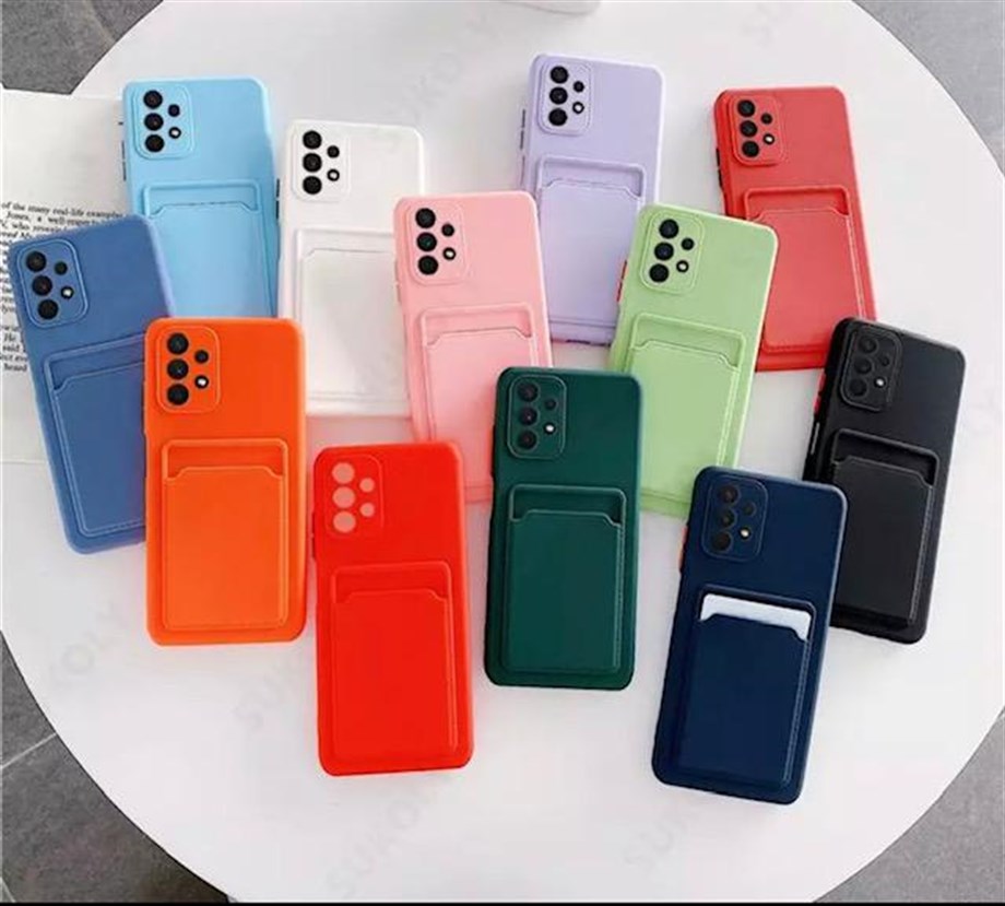 Samsung A12 Kılıf Kelvin Kartvizitli Silikon