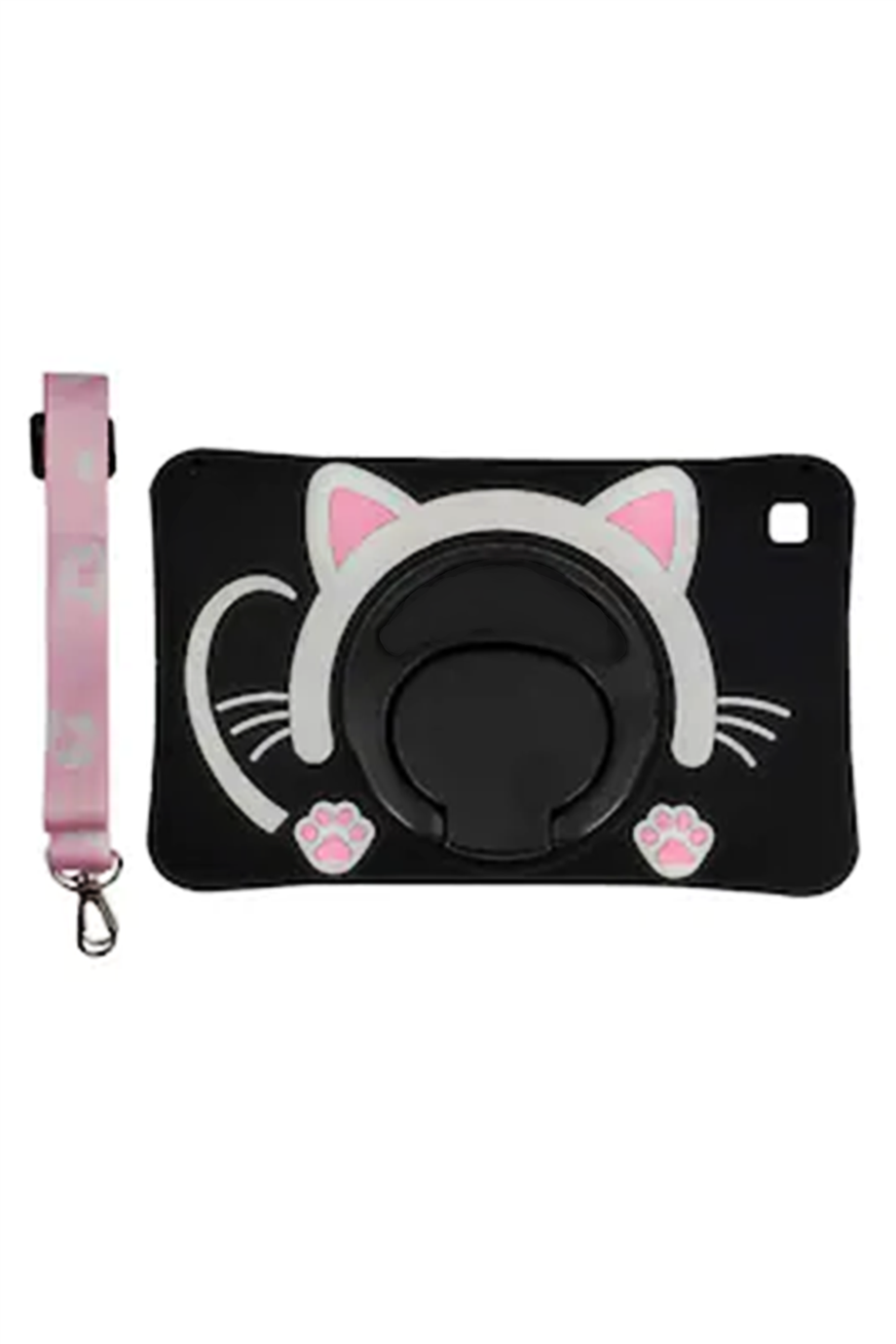 Samsung T290 Standlı Çocuklar için Karikatür Silikon Tablet Kılıfı