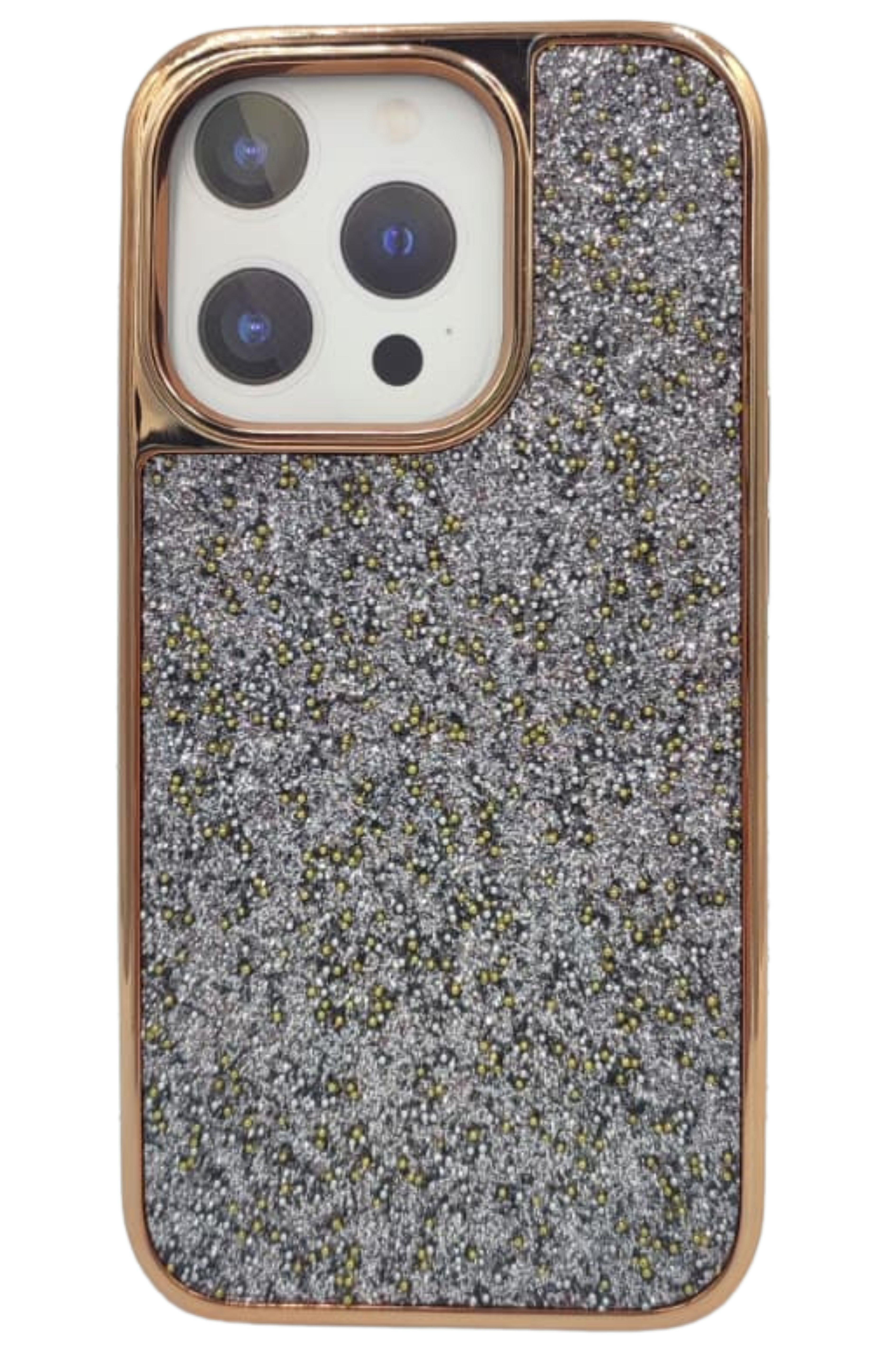 Taşlı Lüx iPhone 15 Pro Kılıf