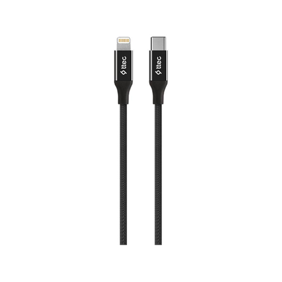 ttec AlumiCable USB-C - Lightning Hızlı Şarj Kablosu 150cm