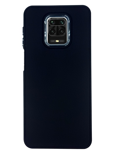 Xiaomi Note 9Pro Crome Laser Kılıf - Siyah
