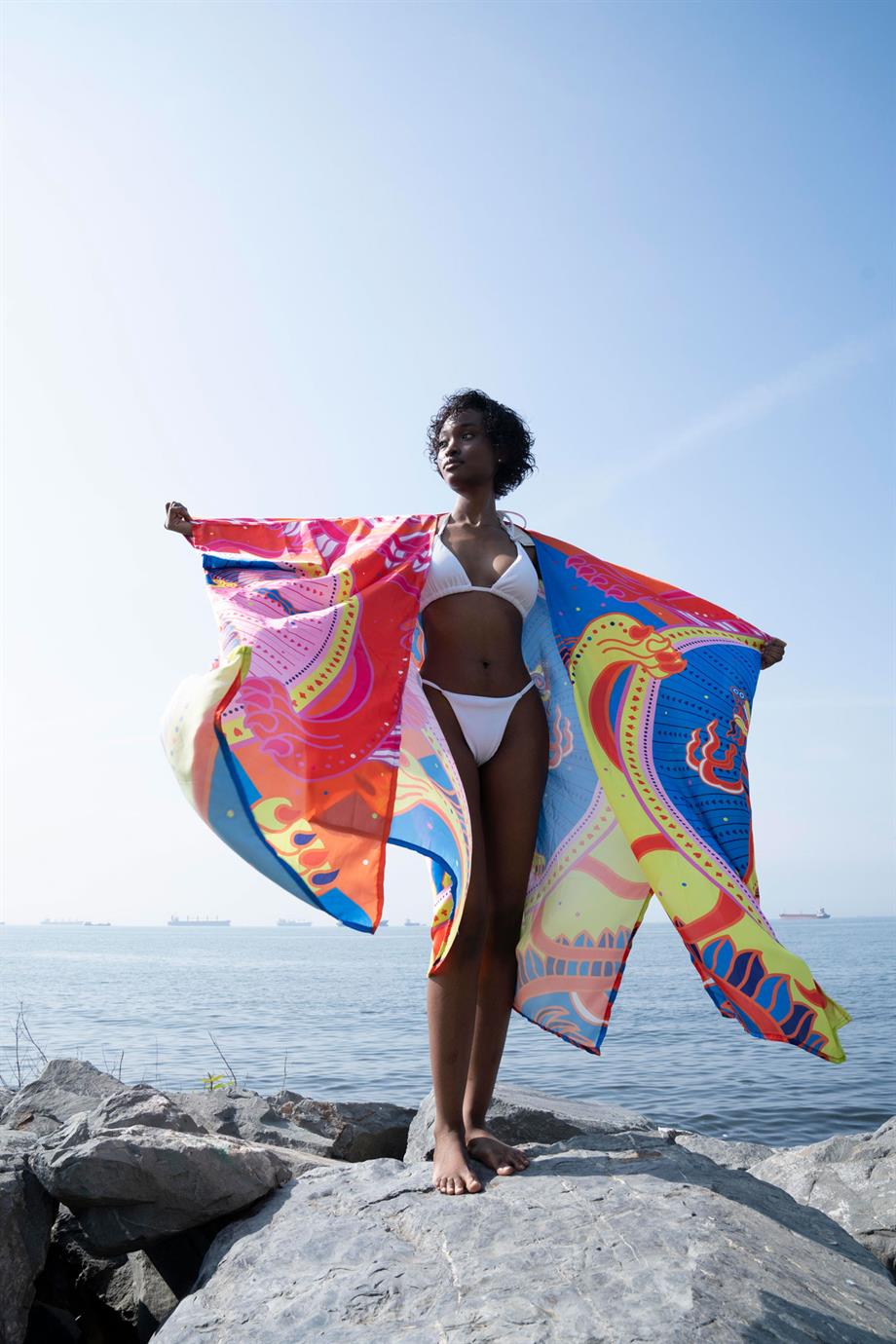 Euphoria Saten Kimono