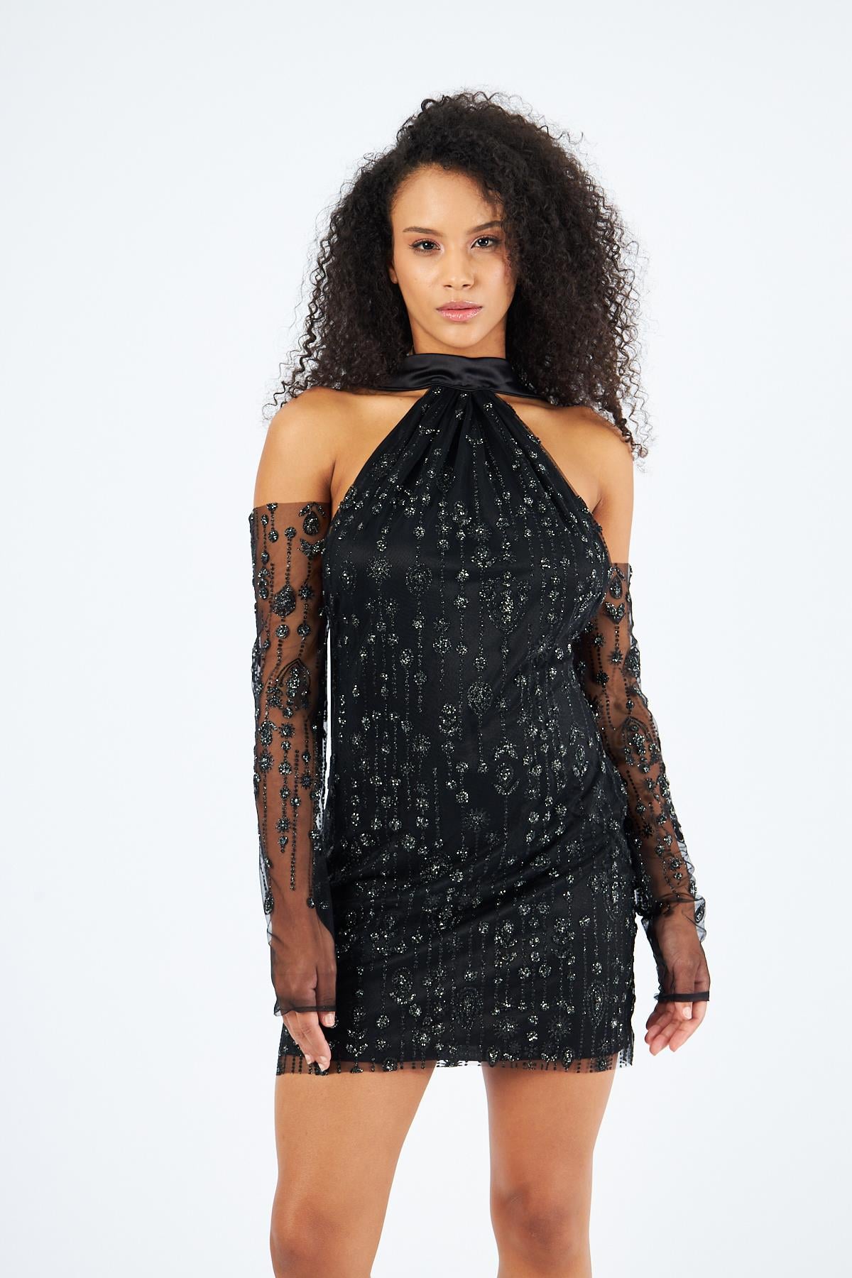 Nymeria Black Dress