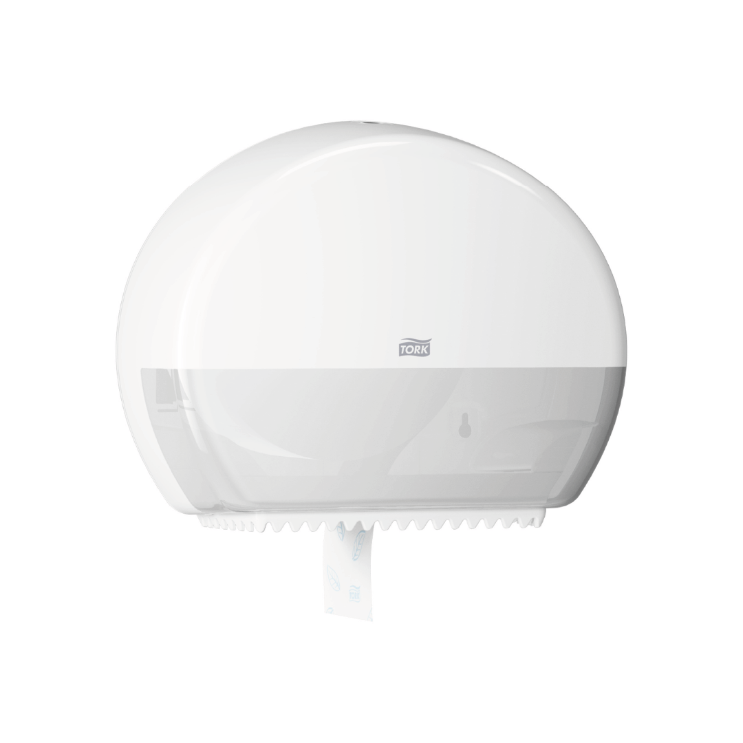555000 Tork Mini®Jumbo Tuvalet Kağıdı Dispenseri Beyaz