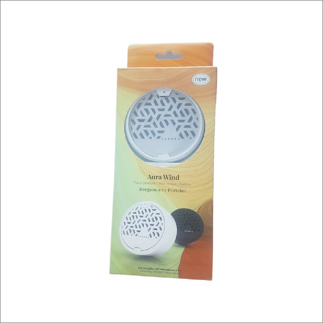 CARPEX AURA WIND FANLI OTOMATİK CİHAZ+ SİYAH BERGAMOT ORANGE 