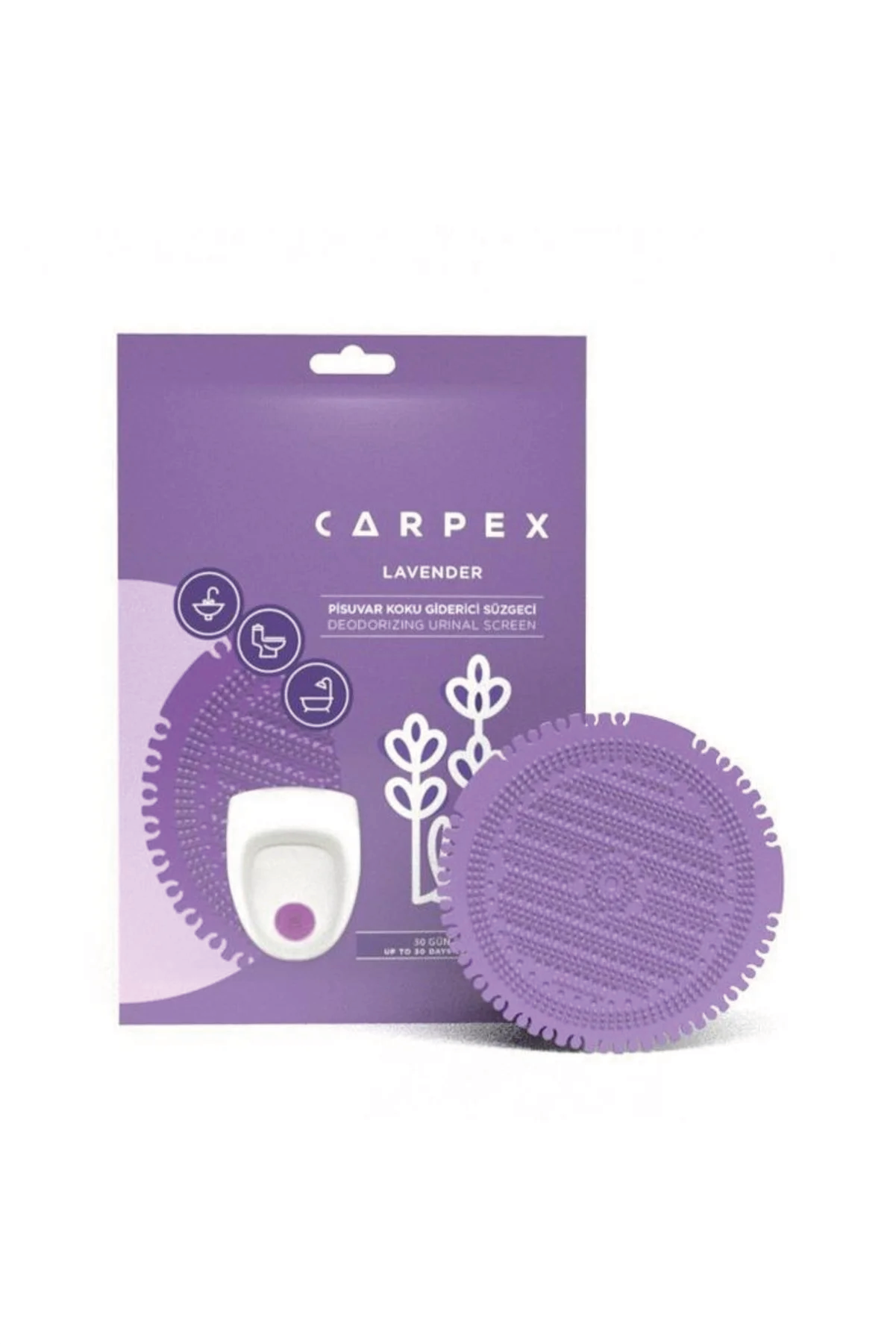 CARPEX PİSUVAR KOKU GİDERİCİ SÜZGECİ LEVANDER