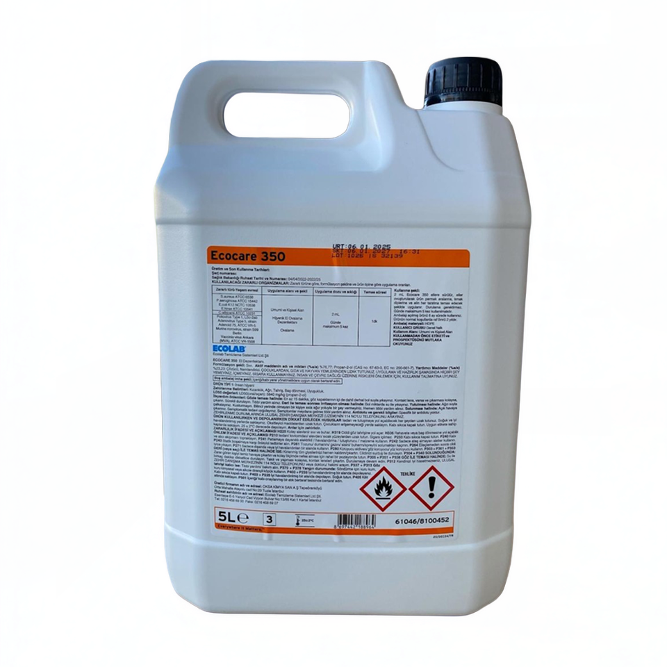 ECOLAB ECOCARE 350 EL DEZENFEKTANI 5 LT