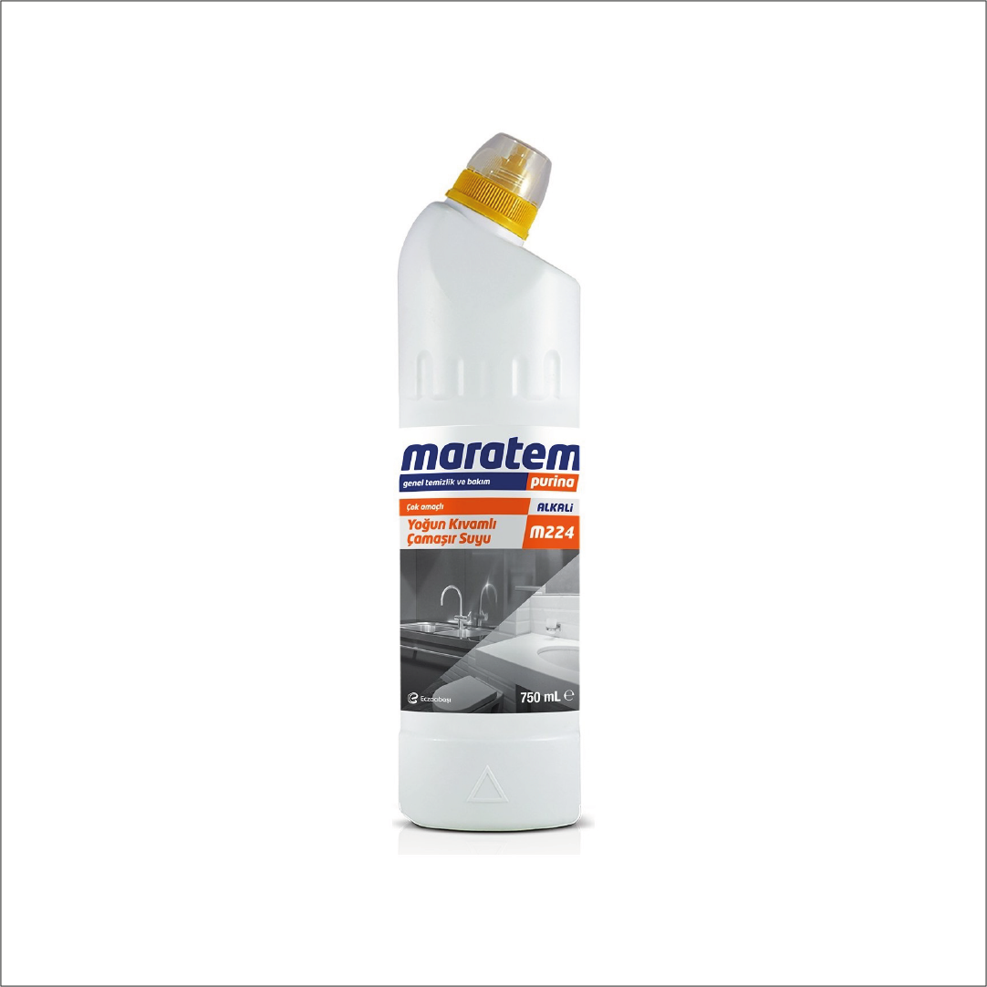MARATEM M224 YOĞUN KIVAMLI ÇAMAŞIR SUYU  0,75LT