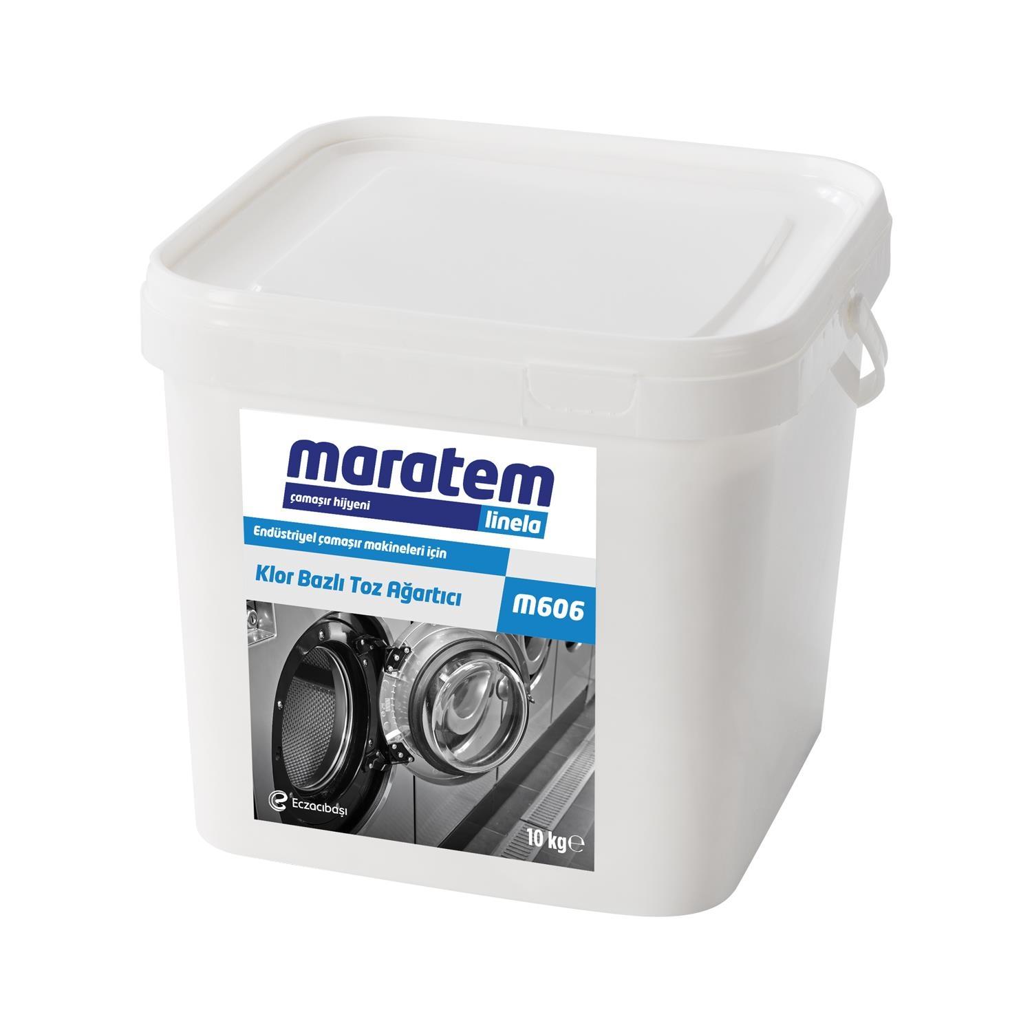 MARATEM M606 KLOR BAZLI TOZ AĞARTICI 10 KG