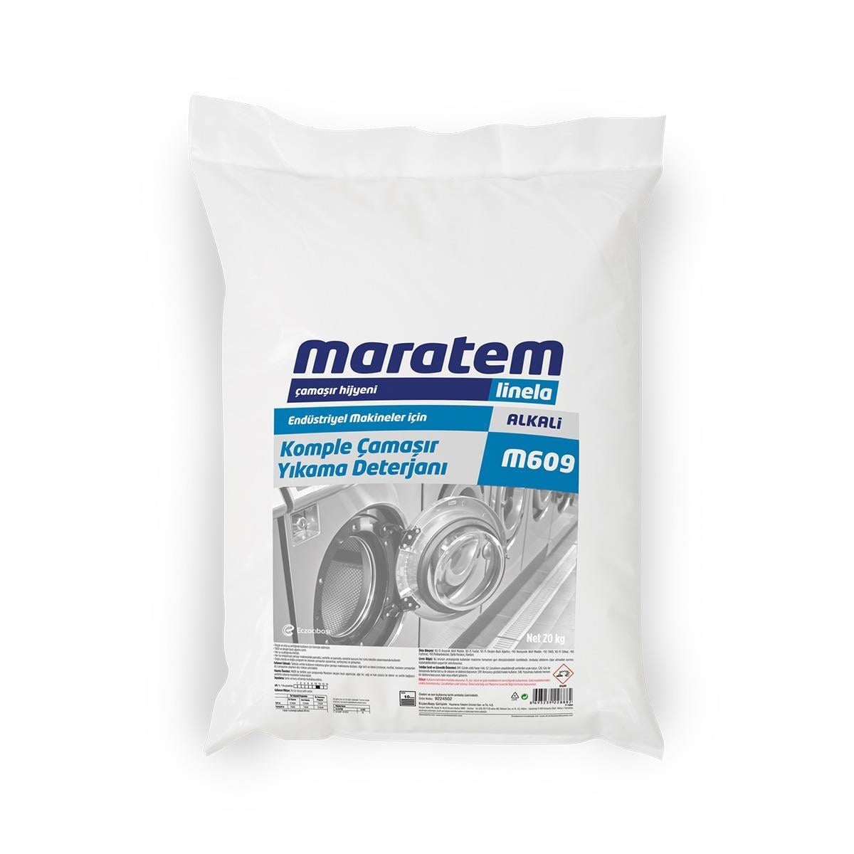 MARATEM M609 KOMPLE YIKAMA DETERJANI 20 KG