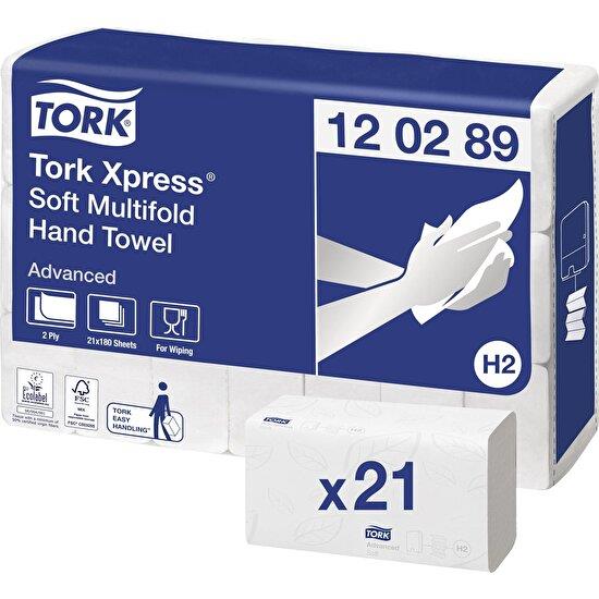 120289 Tork Xpress® Z Katlı Havlu Premium 180*21