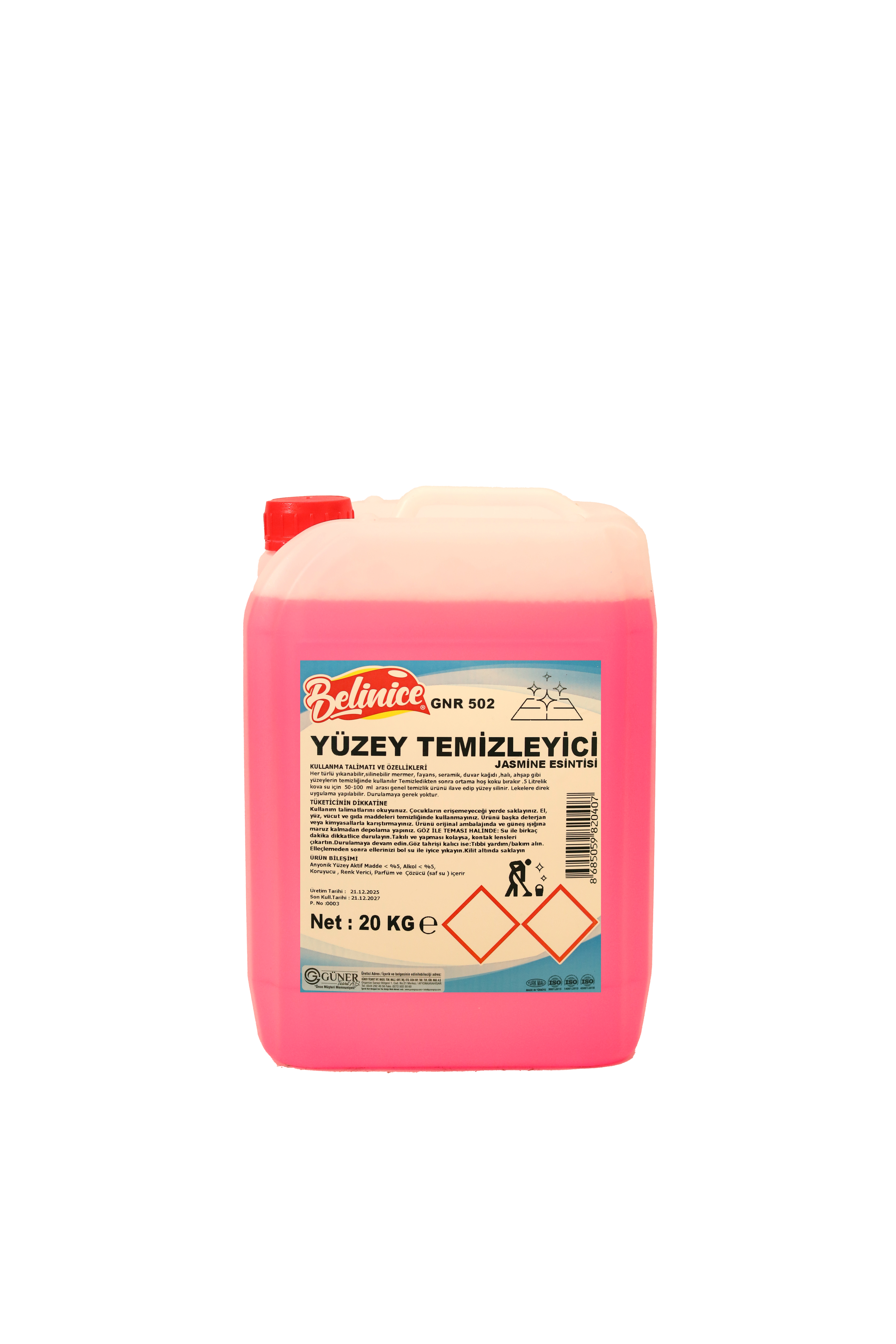 AGM 1004 AGM LİFE JASMİNE KOKULU YÜZEY TEMİZLEYİCİ 20 KG