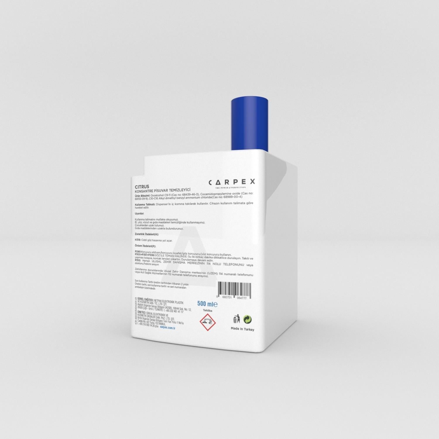 CARPEX NATURE PLUS PİSUVAR KARTUŞ 500 ML 