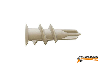 Turbolet Plastik Sivri Uçlu Dübel 30 mm