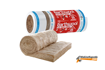 Knauf Mineral Taşyünü Folyosuz Çatı Şiltesi 10 Cm (9,6m²)