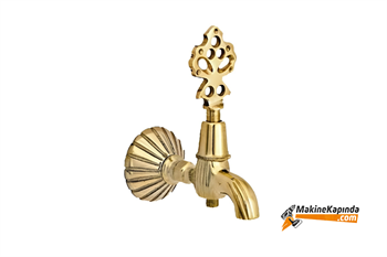 Osmanlı Musluk Nostaljik Hamam Banyo Musluğu Pirinç Musluk